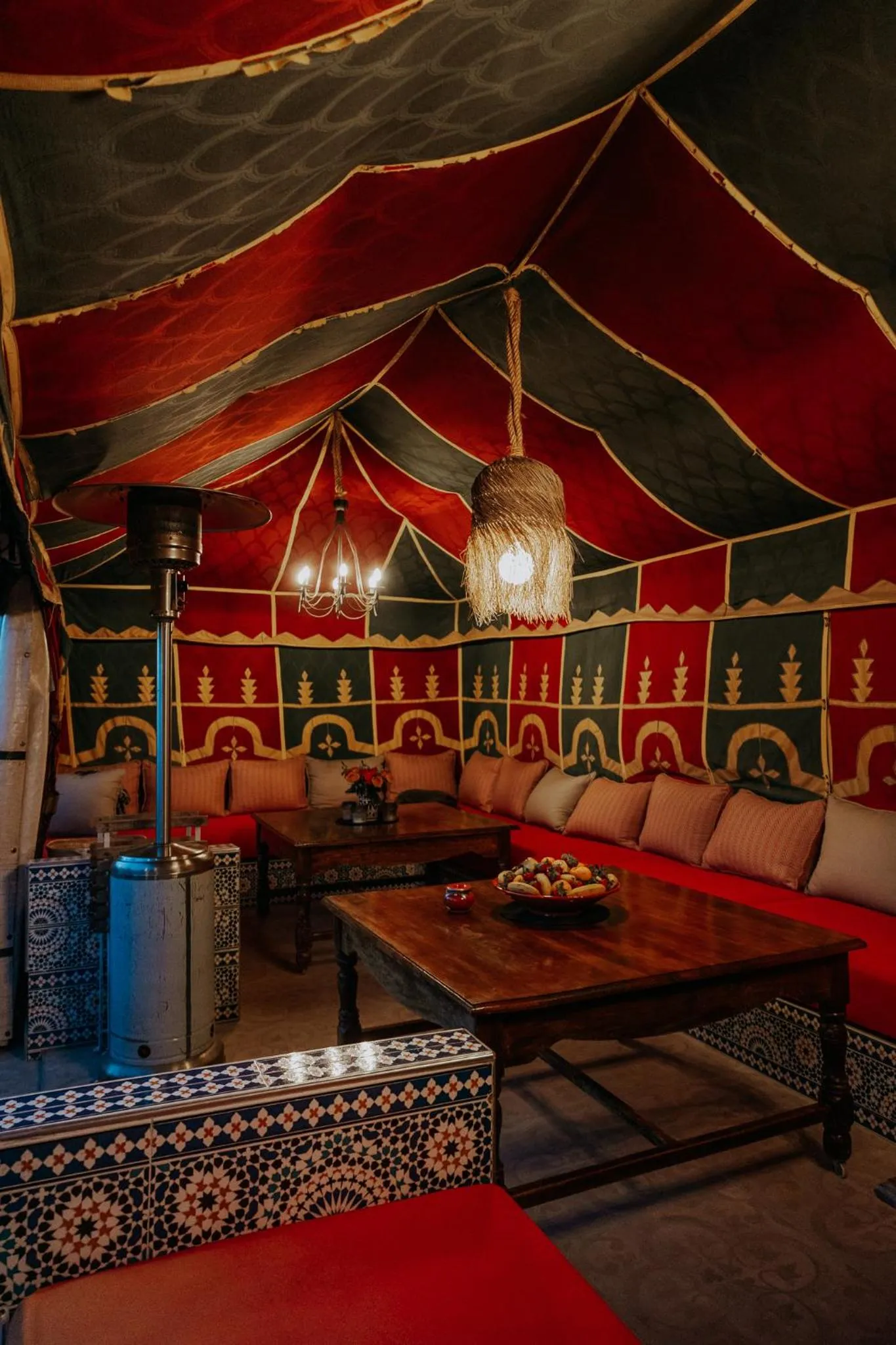 Patio in Riad Zayane Atlas