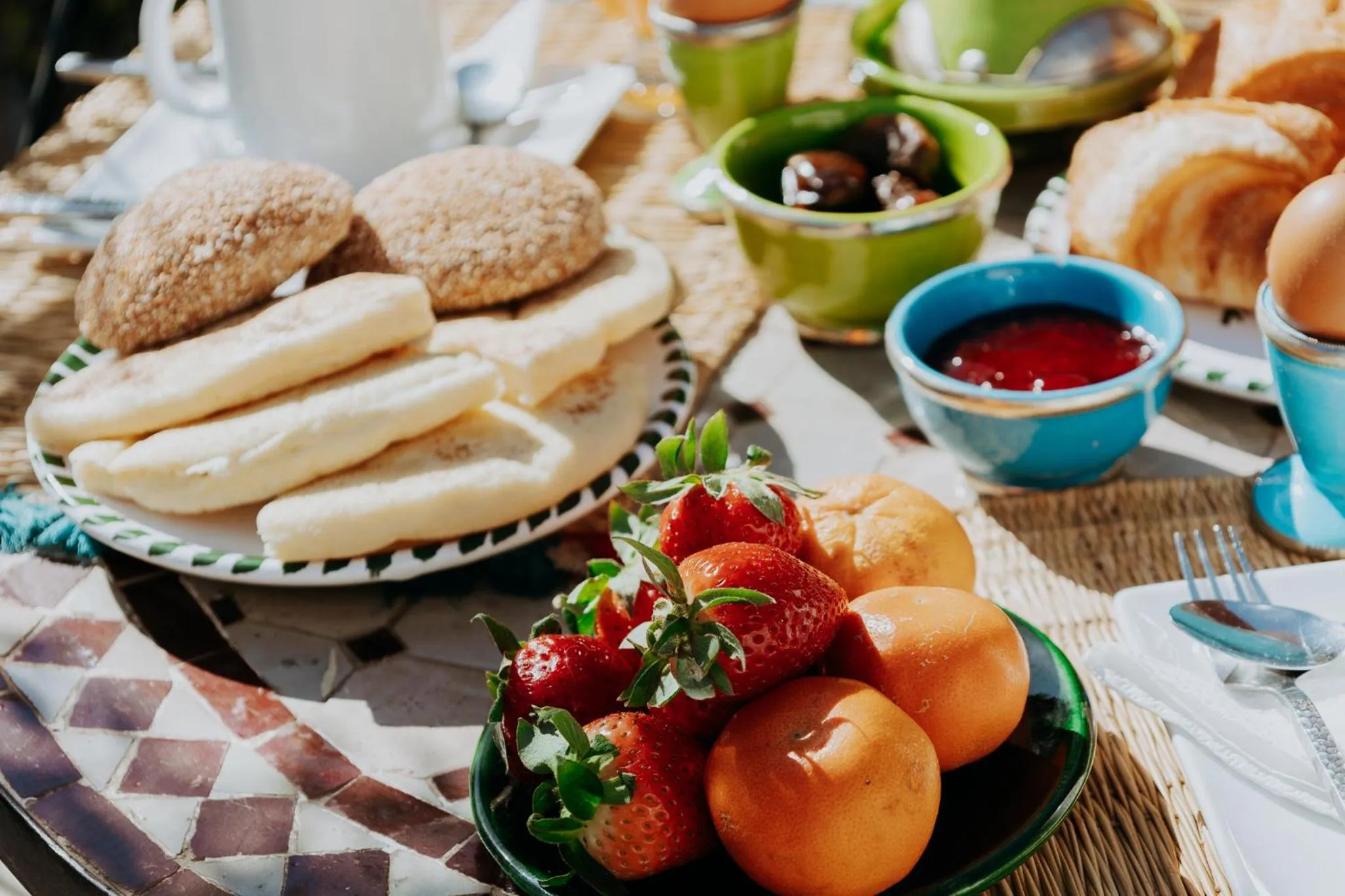 Breakfast in Riad Zayane Atlas