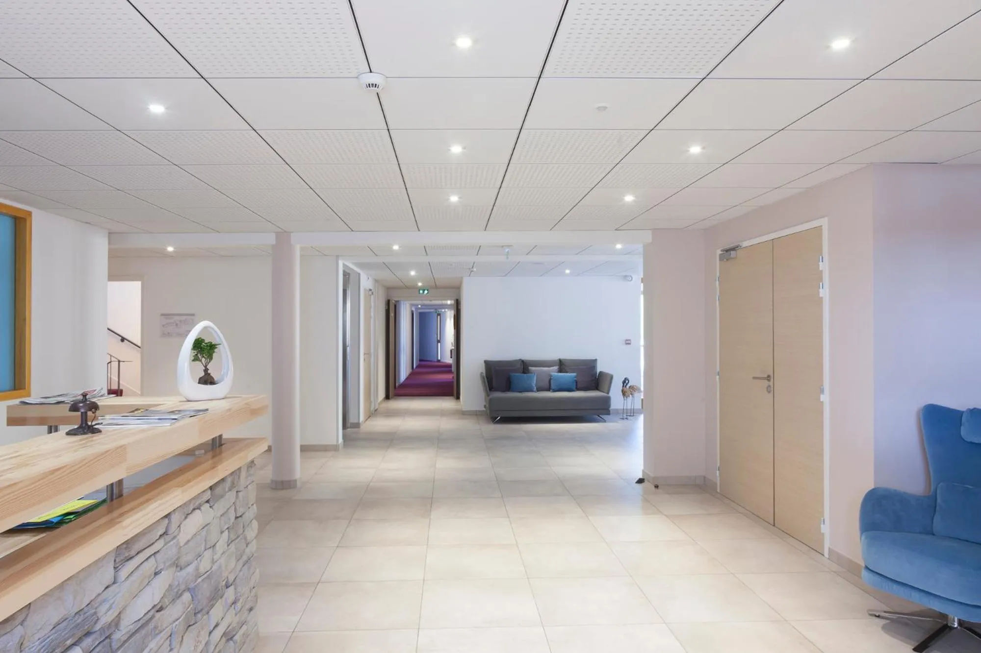 Lobby or reception in Hotel Spa Les Rives Sauvages