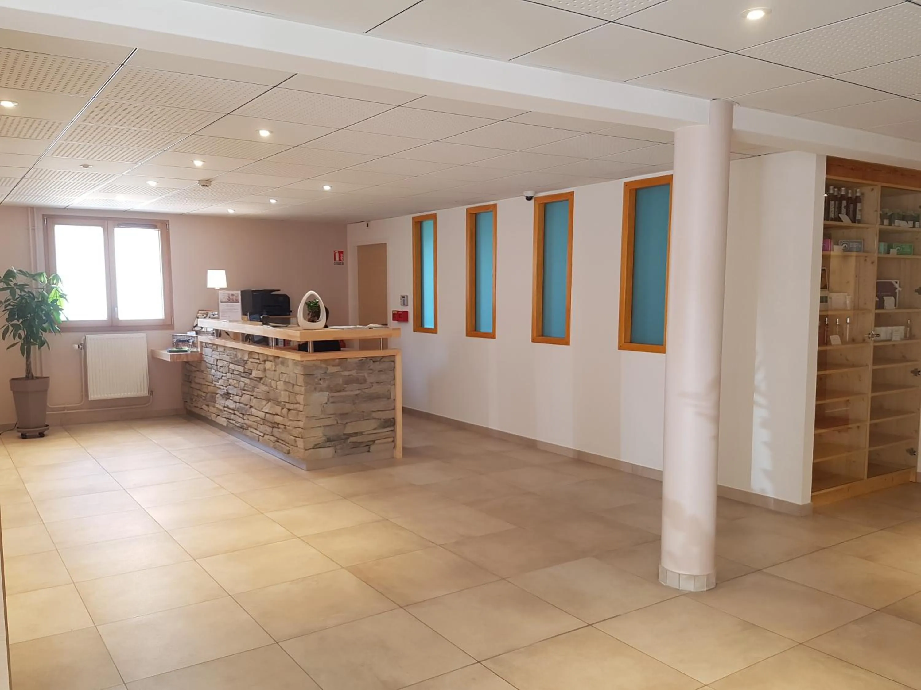 Lobby or reception in Hotel Spa Les Rives Sauvages