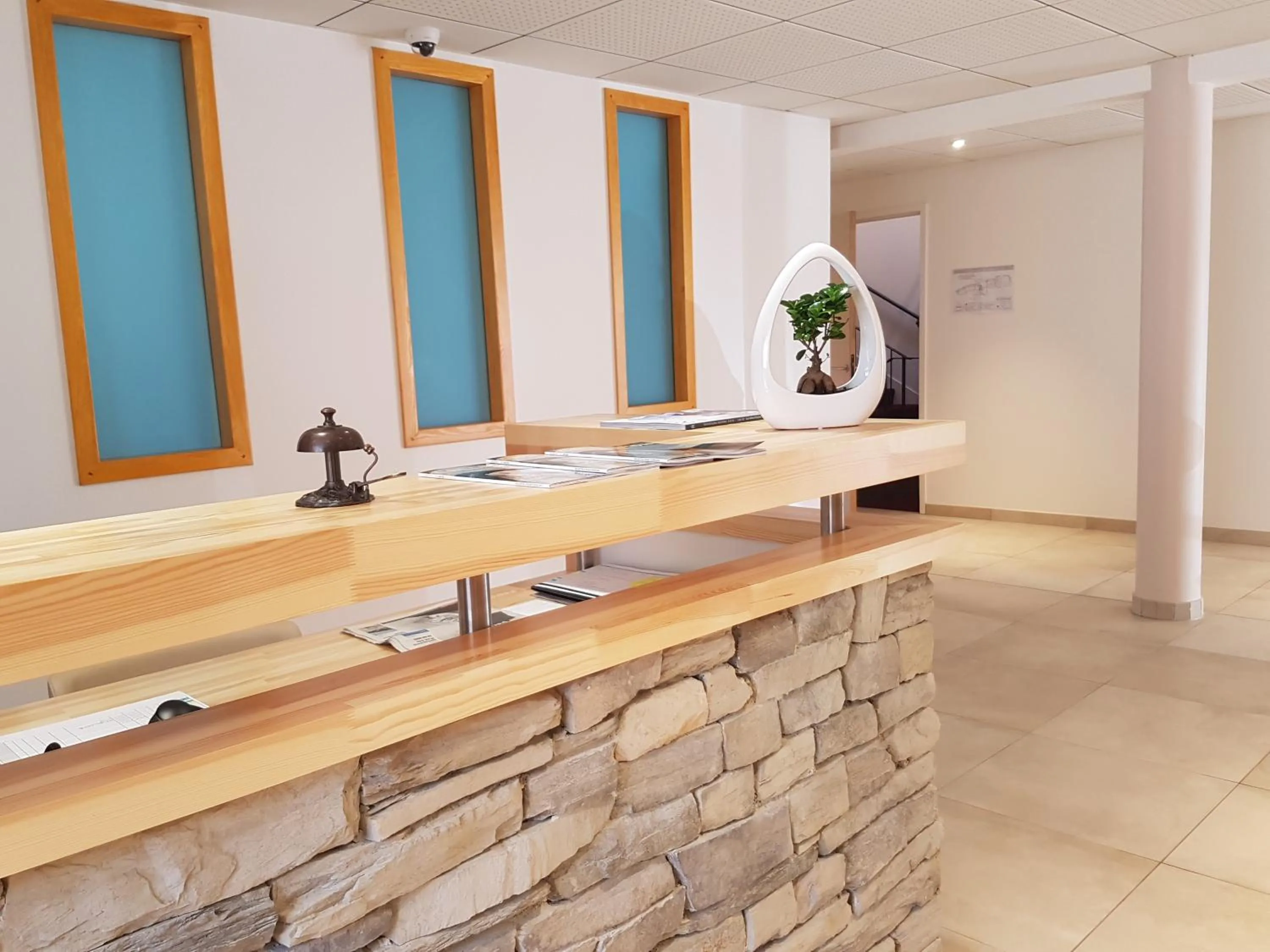 Lobby or reception in Hotel Spa Les Rives Sauvages