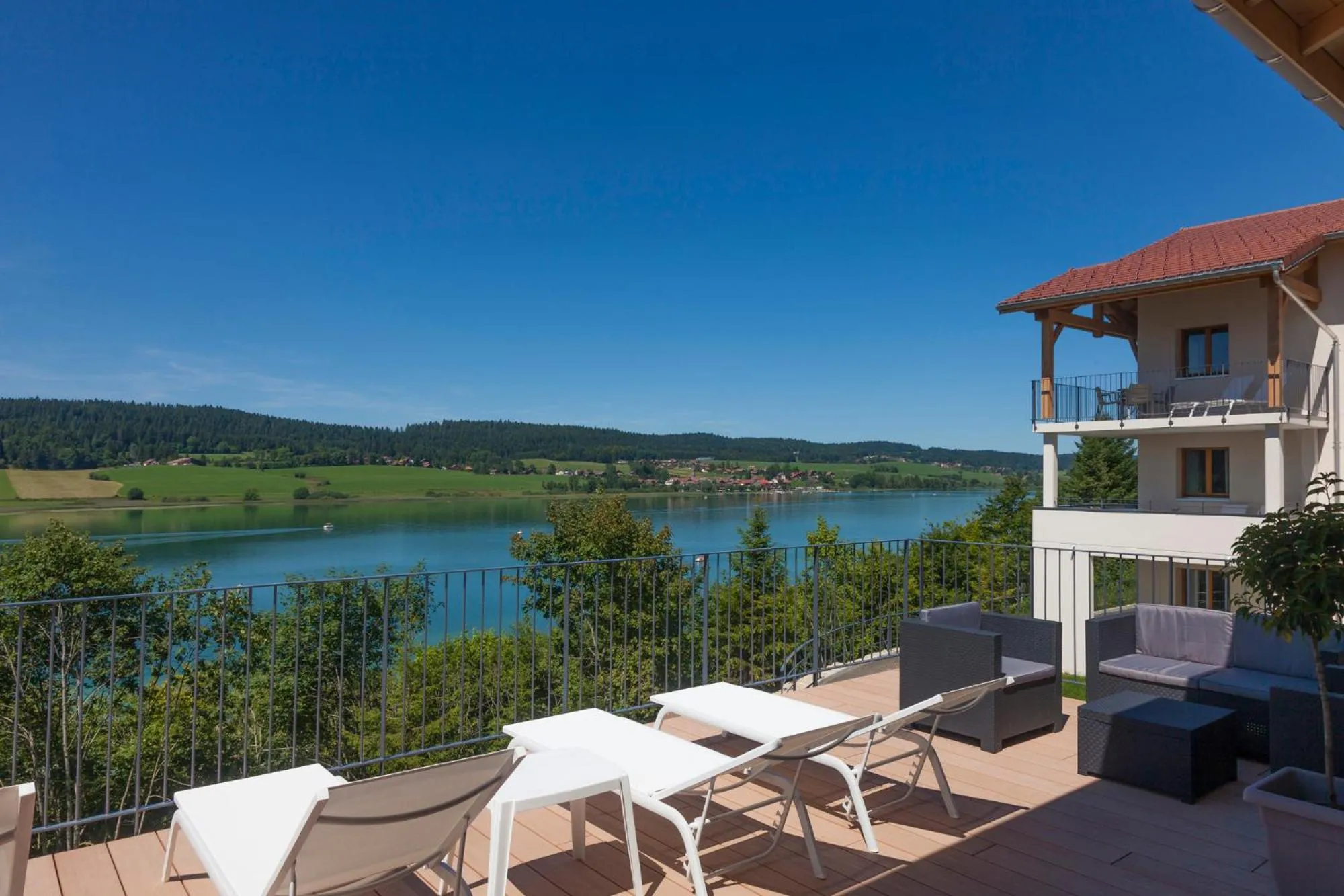 Natural landscape in Hotel Spa Les Rives Sauvages