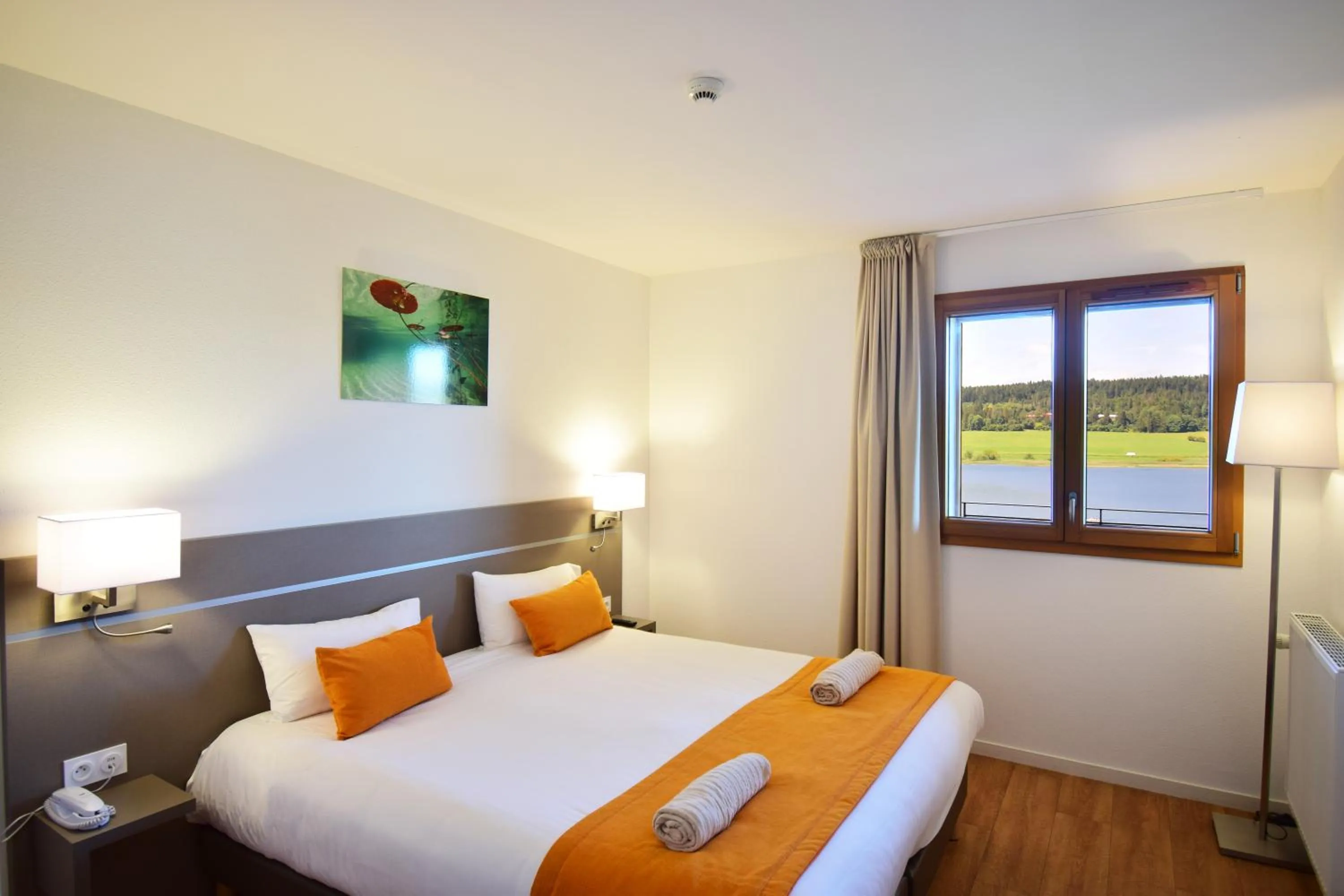 Bedroom, Bed in Hotel Spa Les Rives Sauvages