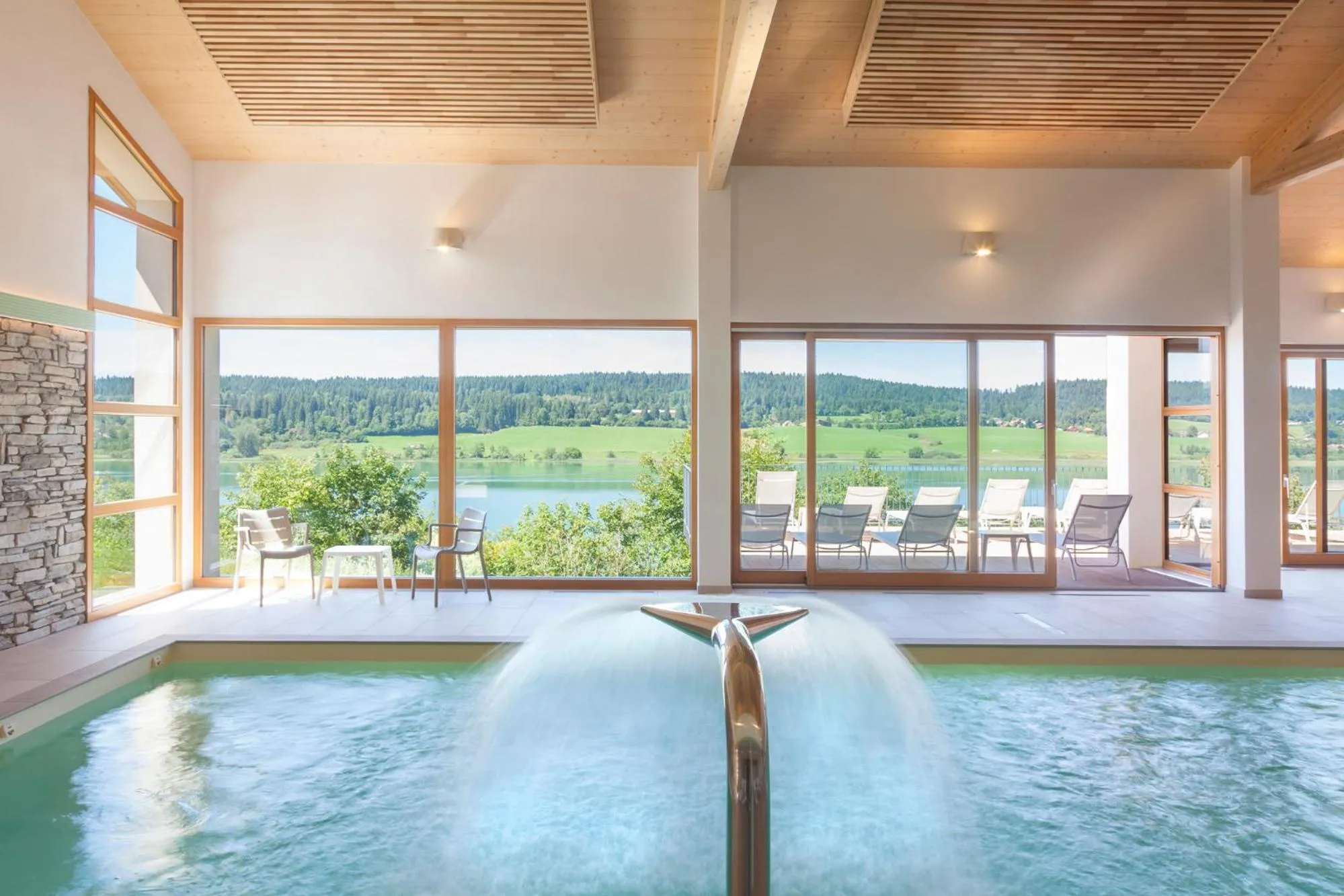 Natural landscape in Hotel Spa Les Rives Sauvages