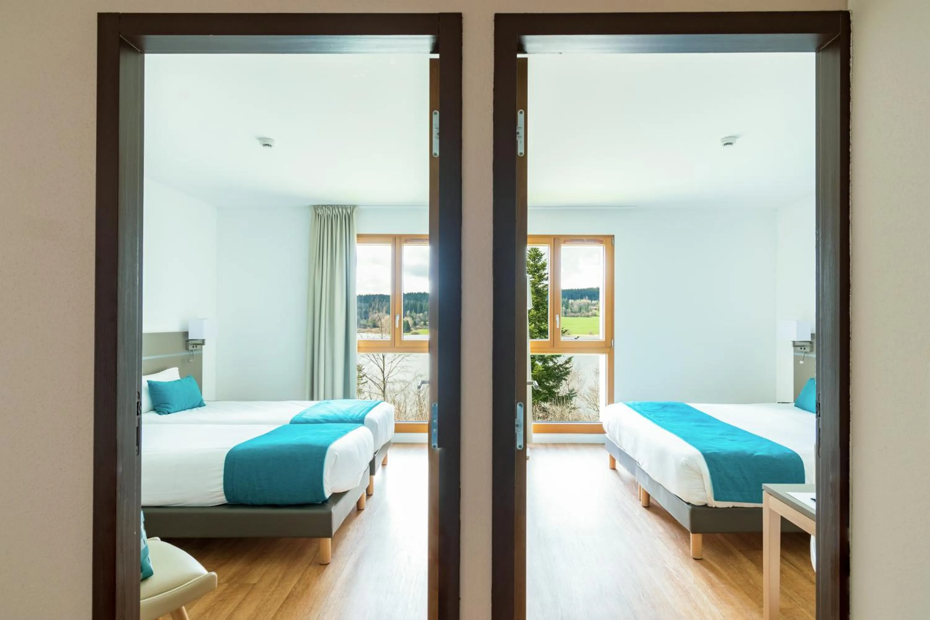 Bedroom, Bed in Hotel Spa Les Rives Sauvages