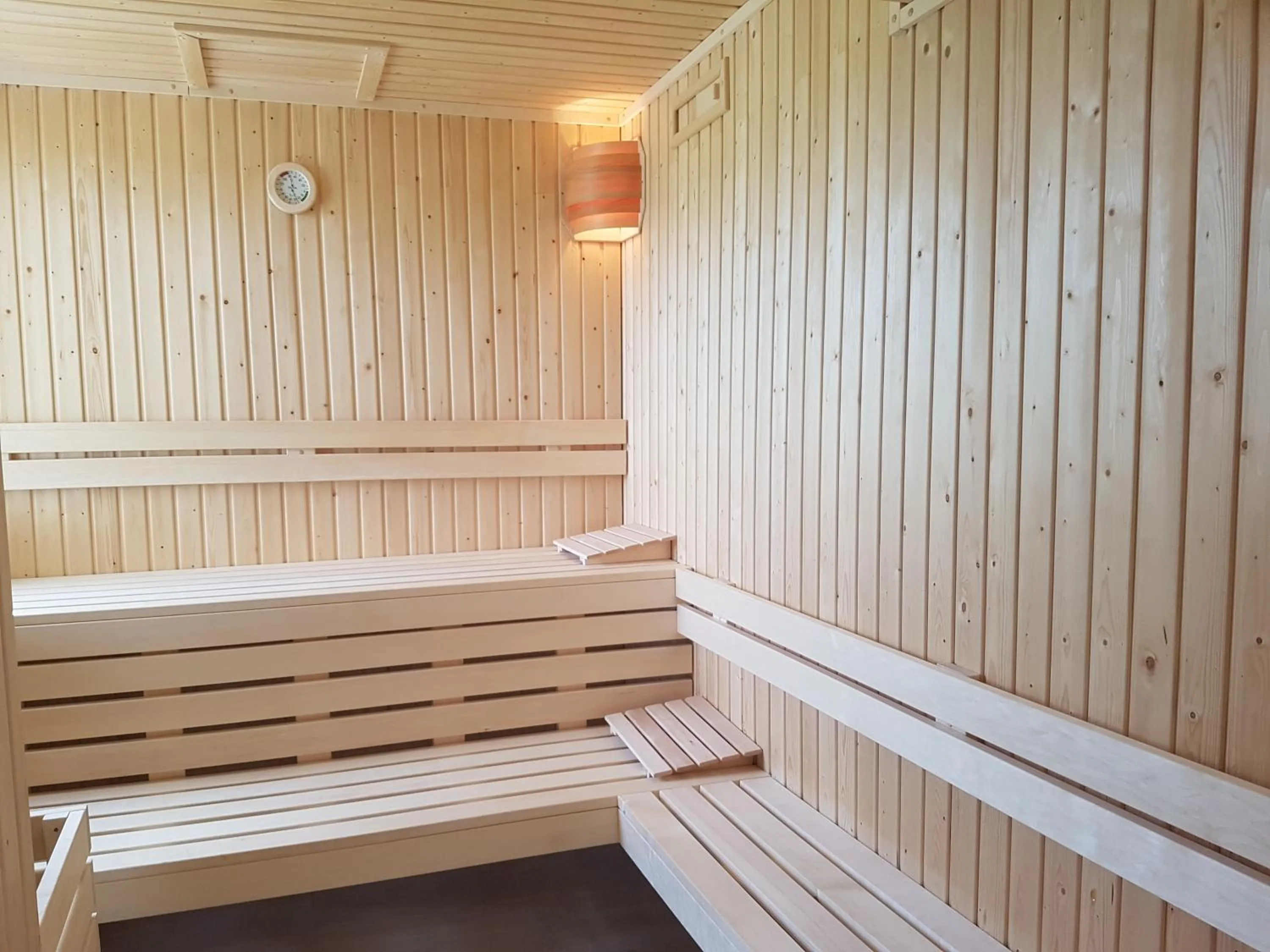 Sauna in Hotel Spa Les Rives Sauvages