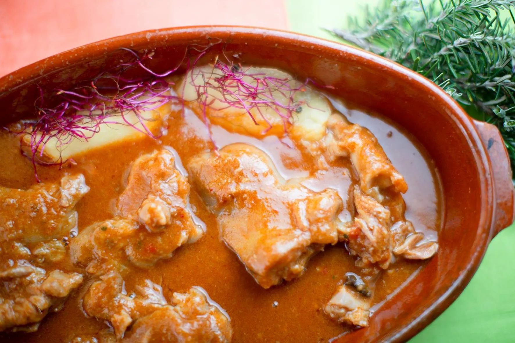 Food in La Posada del Moro