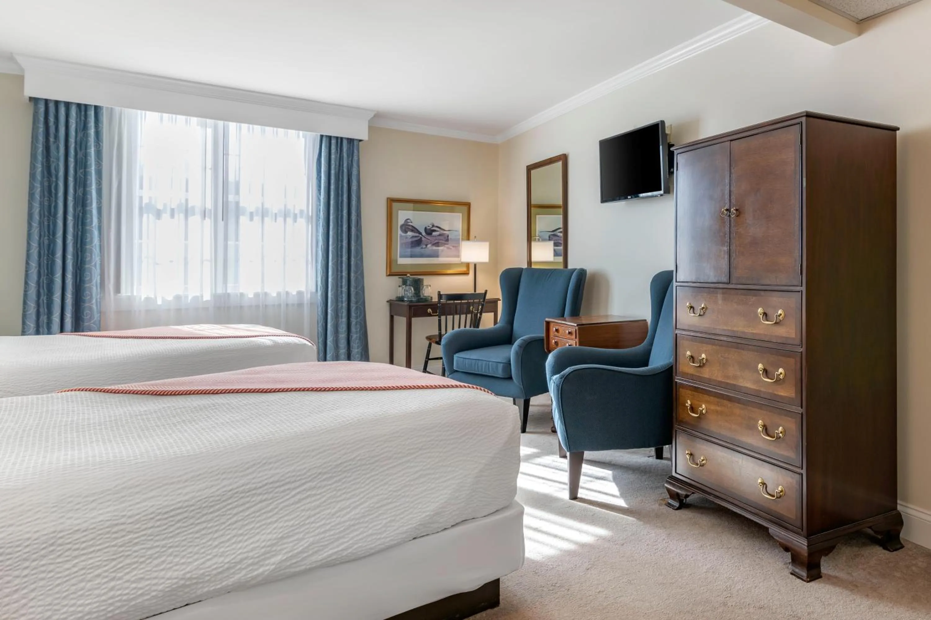 Bed in The Harraseeket Inn & Event House Freeport Downtown