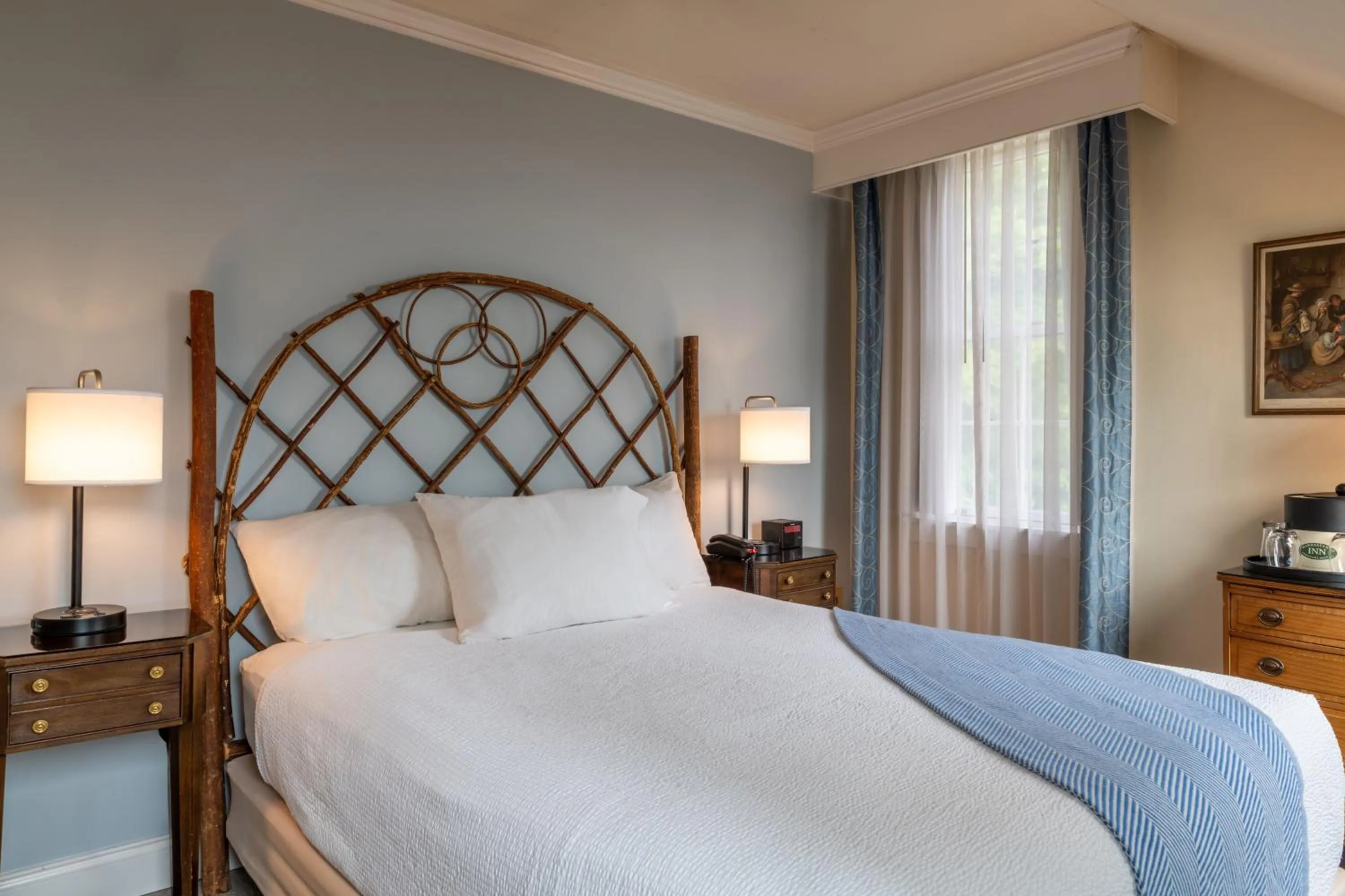 Bedroom, Bed in The Harraseeket Inn & Event House Freeport Downtown