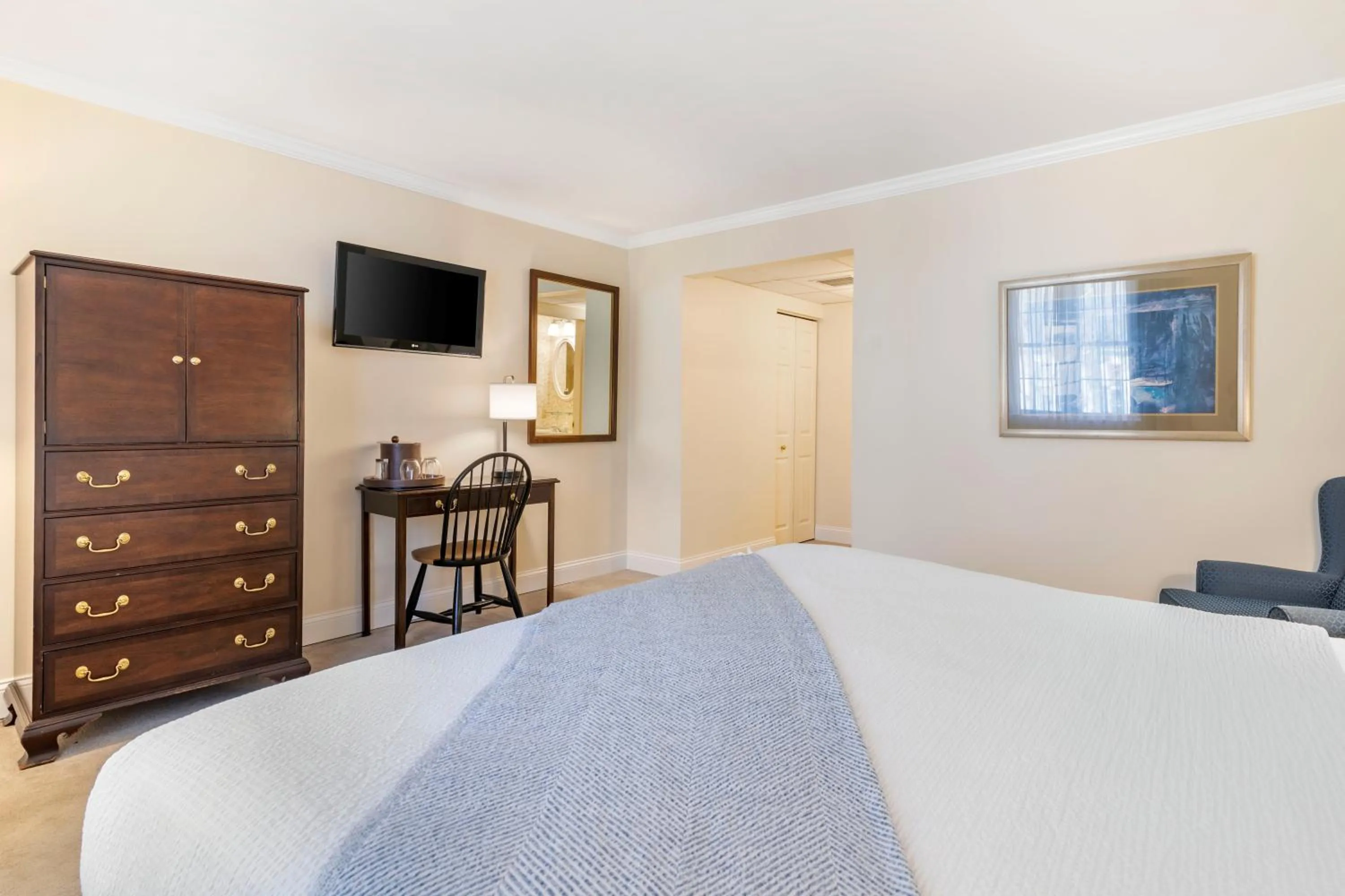 Bed in The Harraseeket Inn & Event House Freeport Downtown