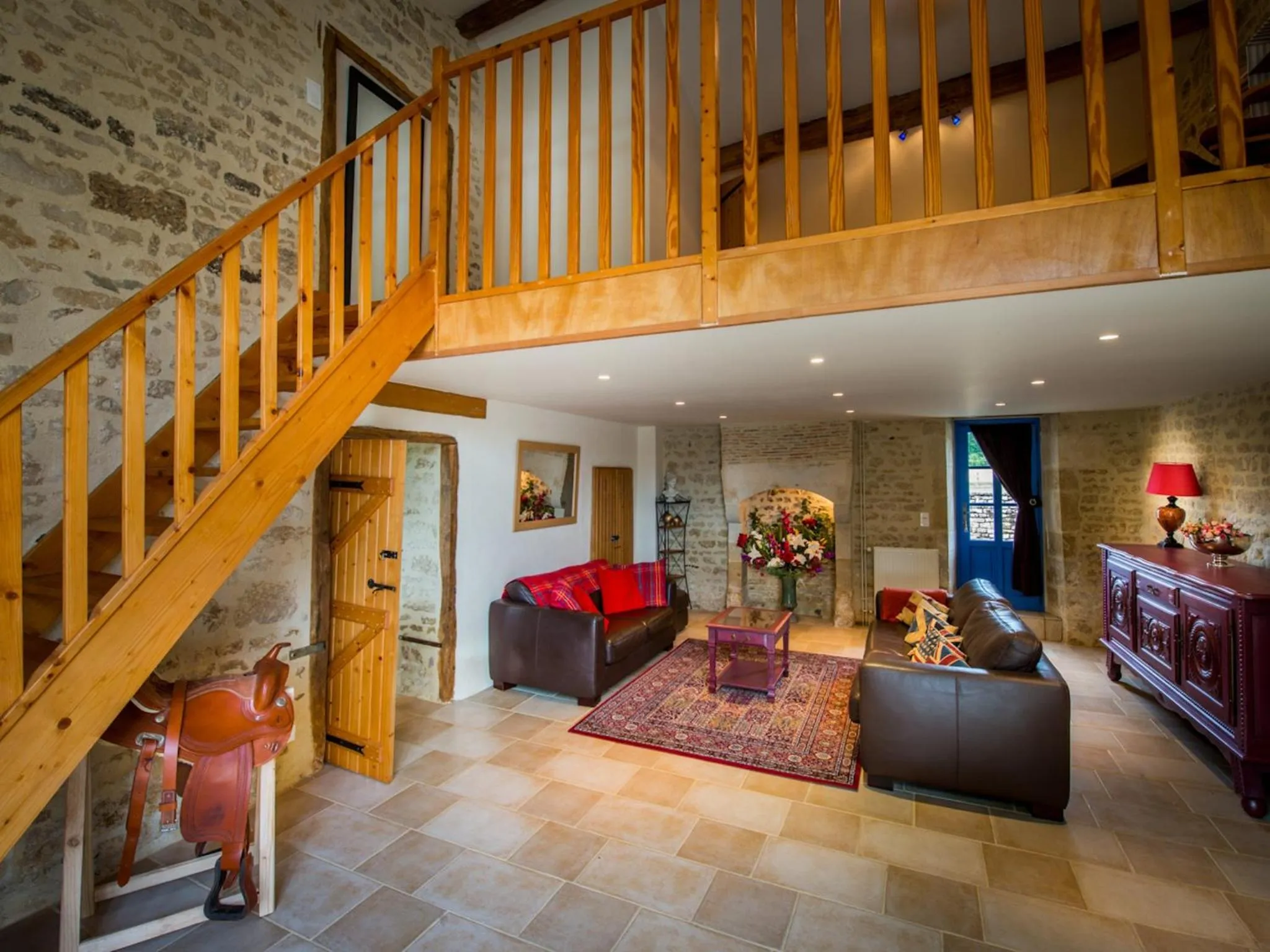 Living room in Chateau Le Retail