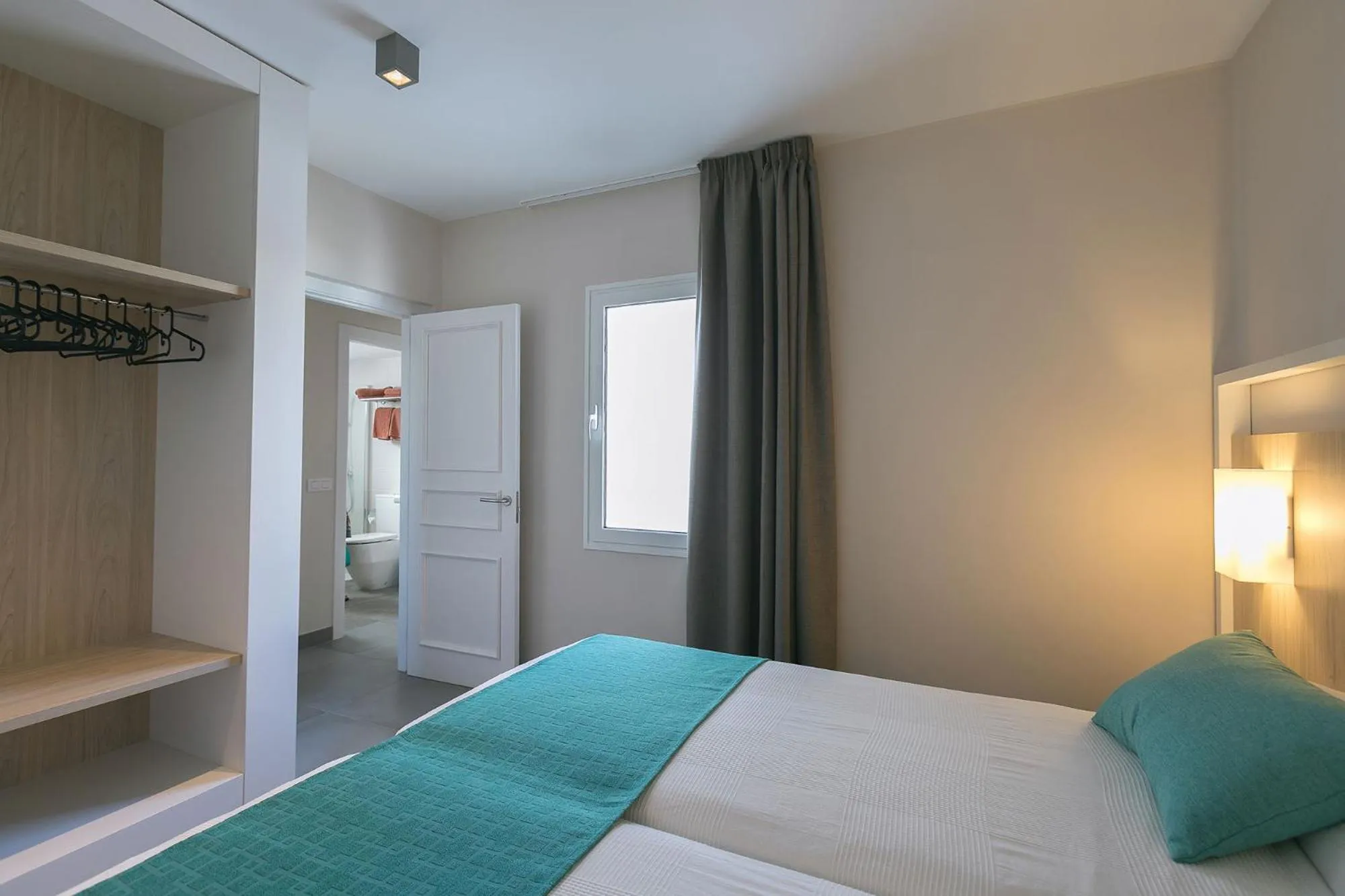 Bedroom, Bed in Apartamentos Celeste