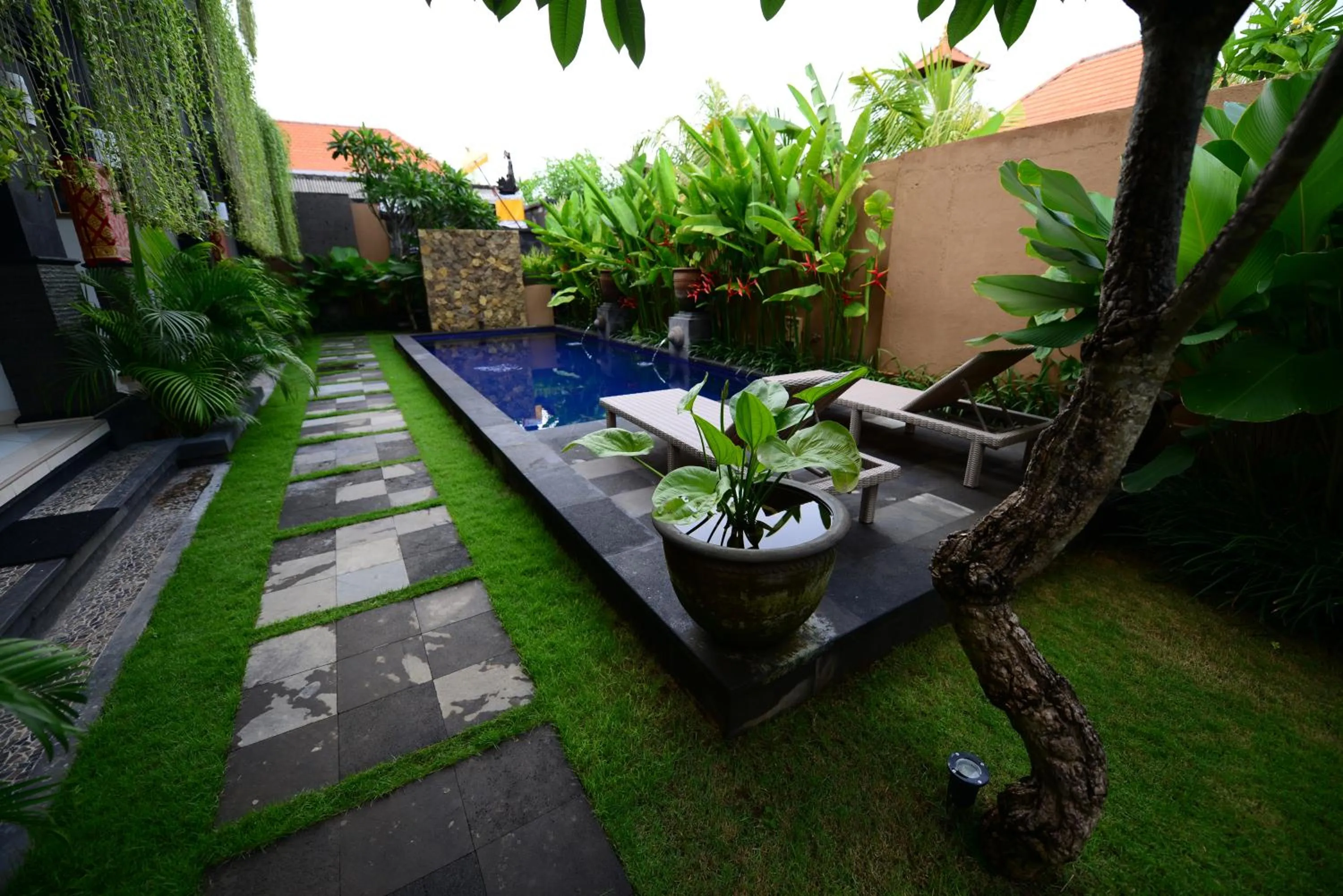 On site in Surya Guest House Sanur