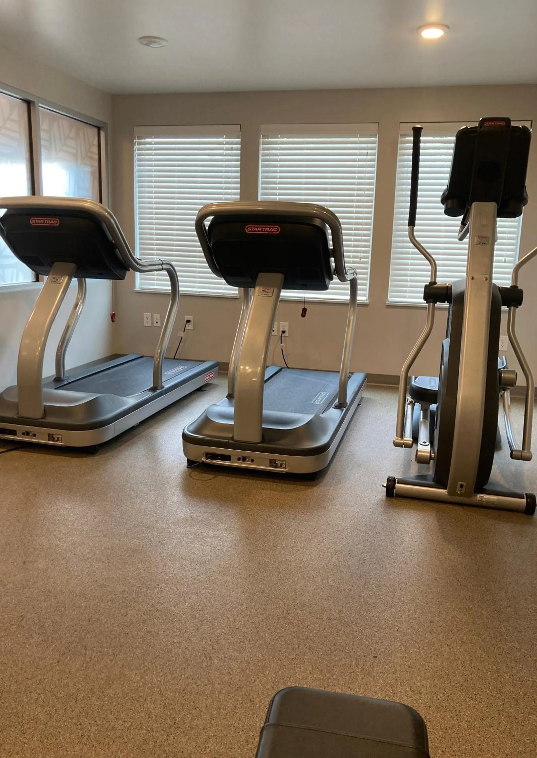 Fitness centre/facilities in Woodspring Suites Cherry Hill