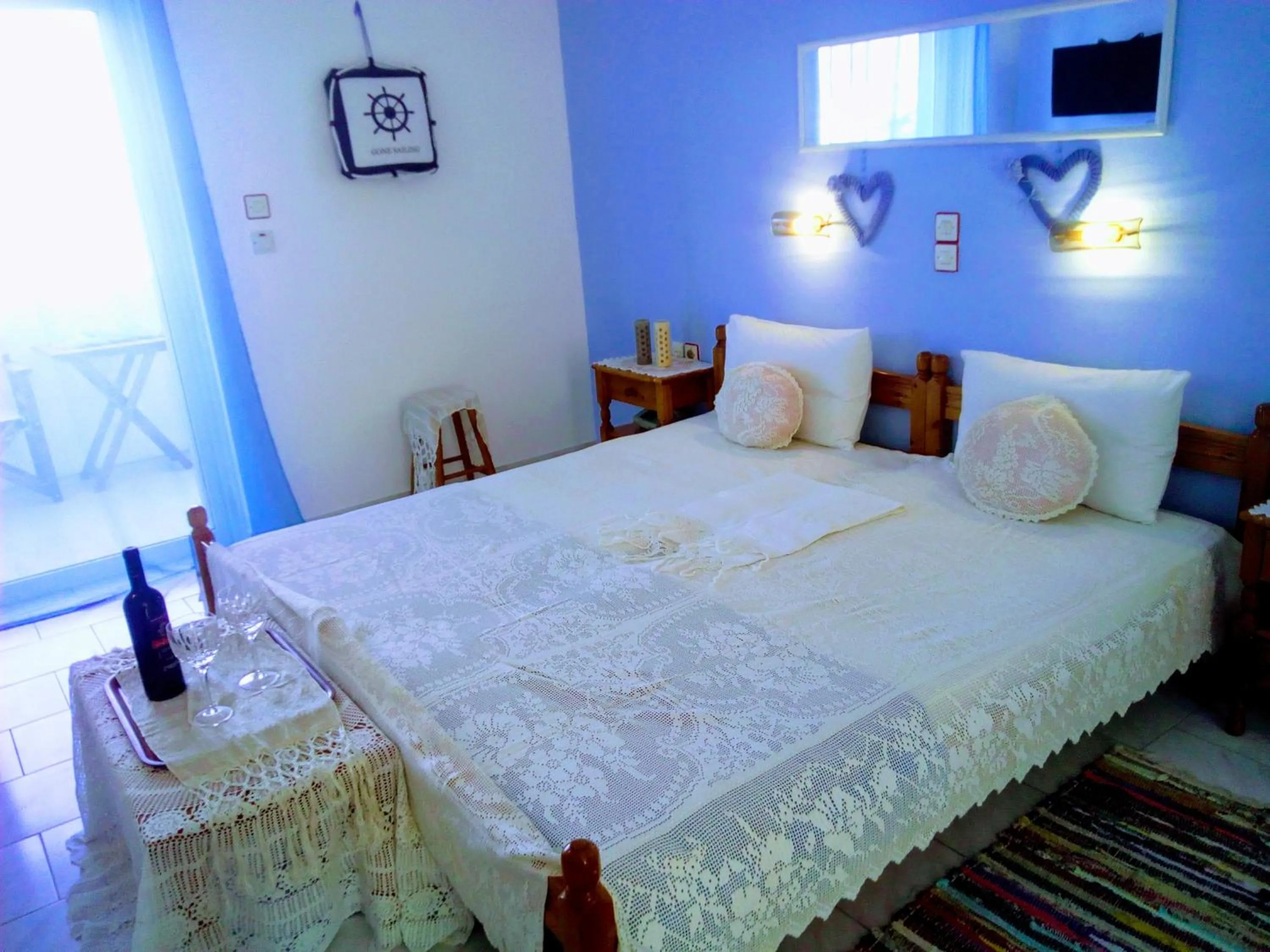 Bedroom in Paradisso Studios