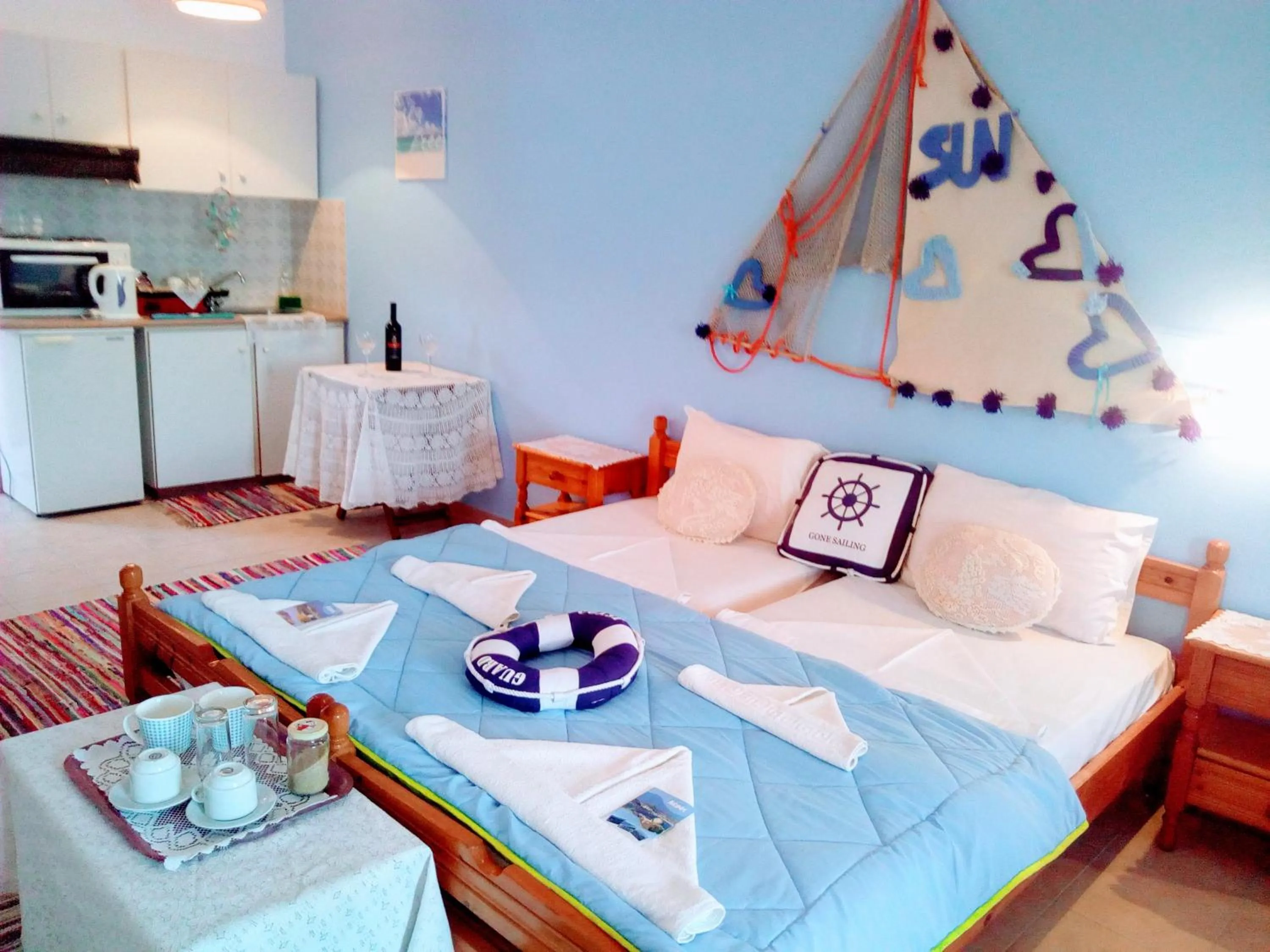 Bedroom in Paradisso Studios