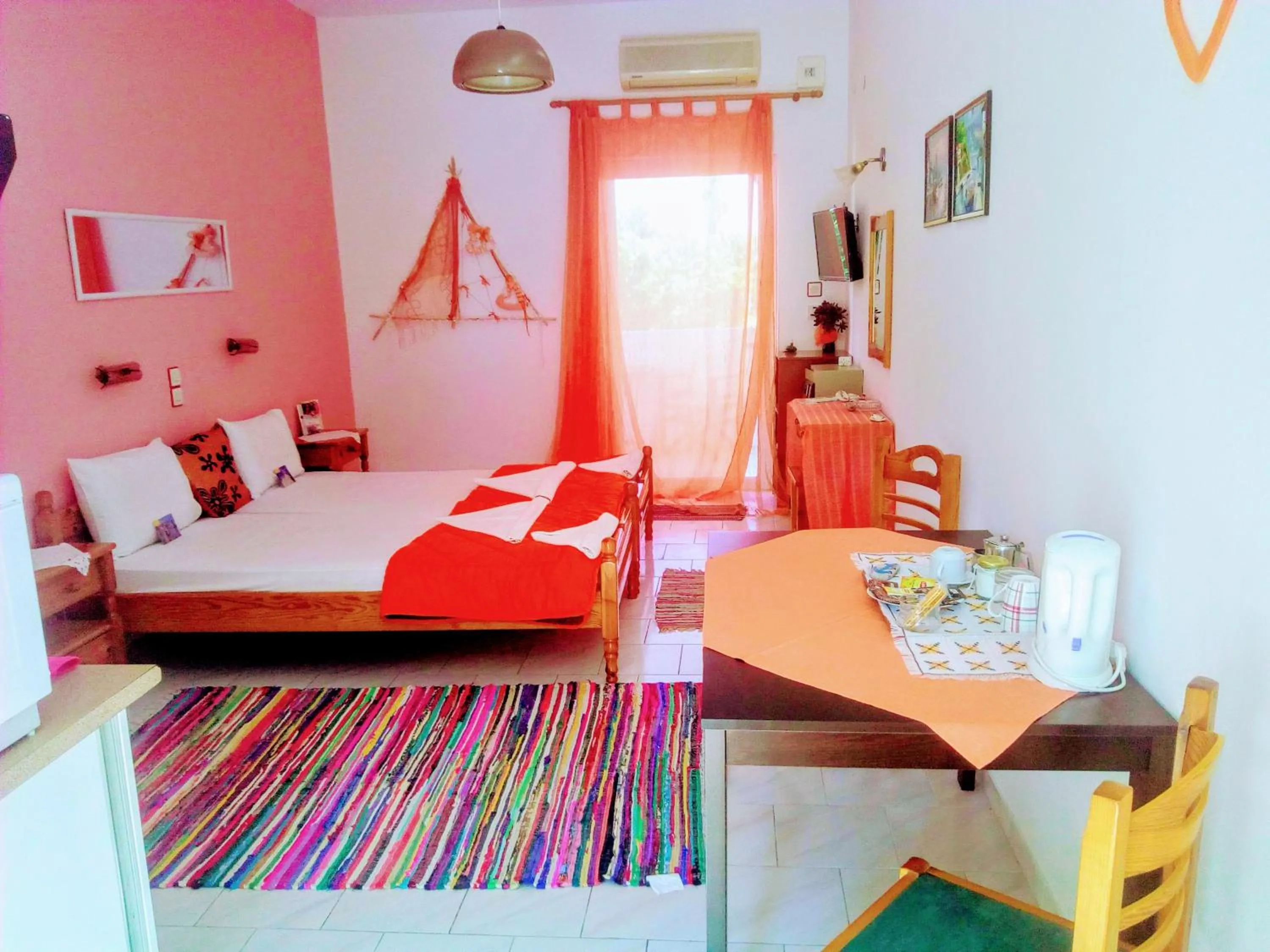 Bedroom in Paradisso Studios