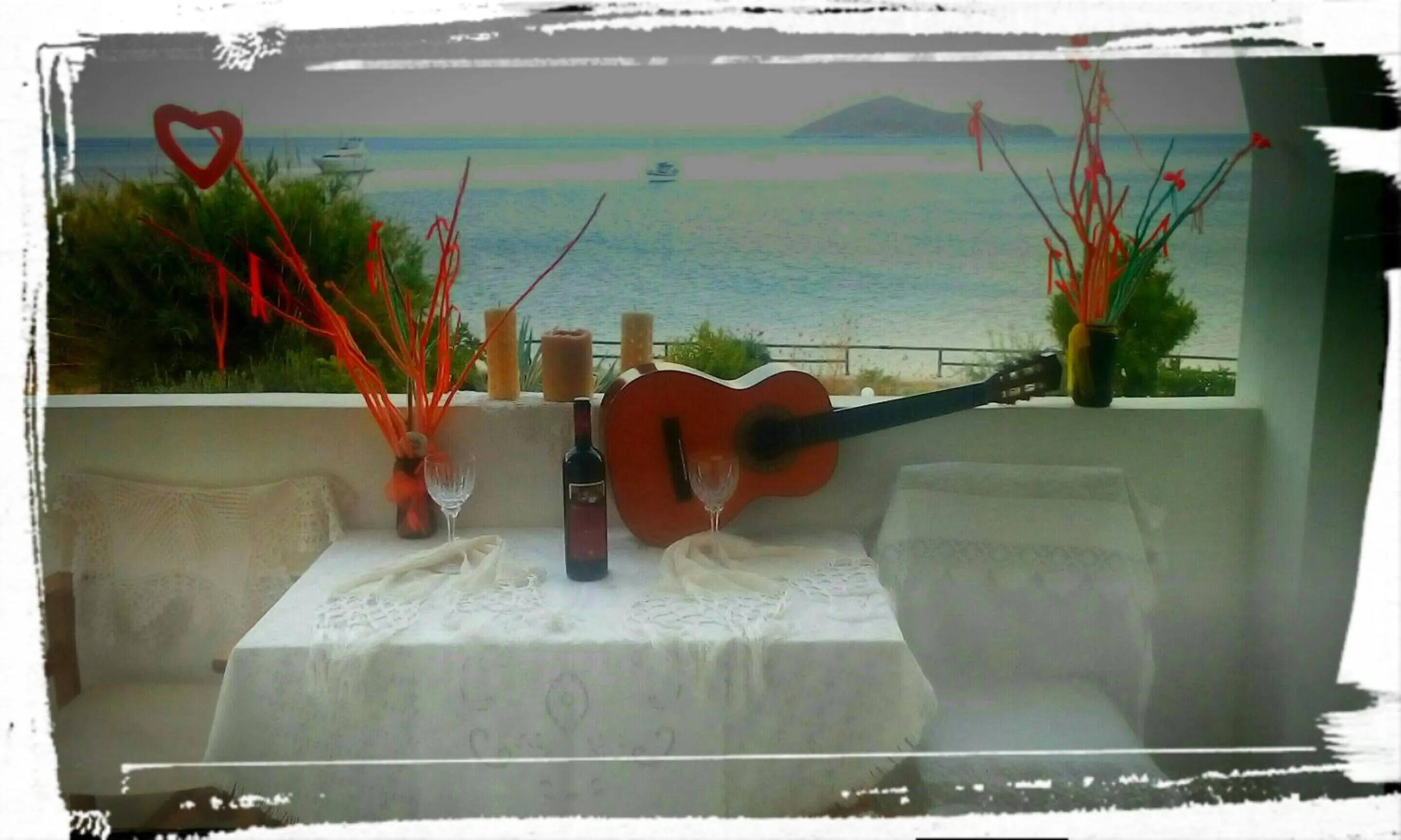 Balcony/Terrace in Paradisso Studios