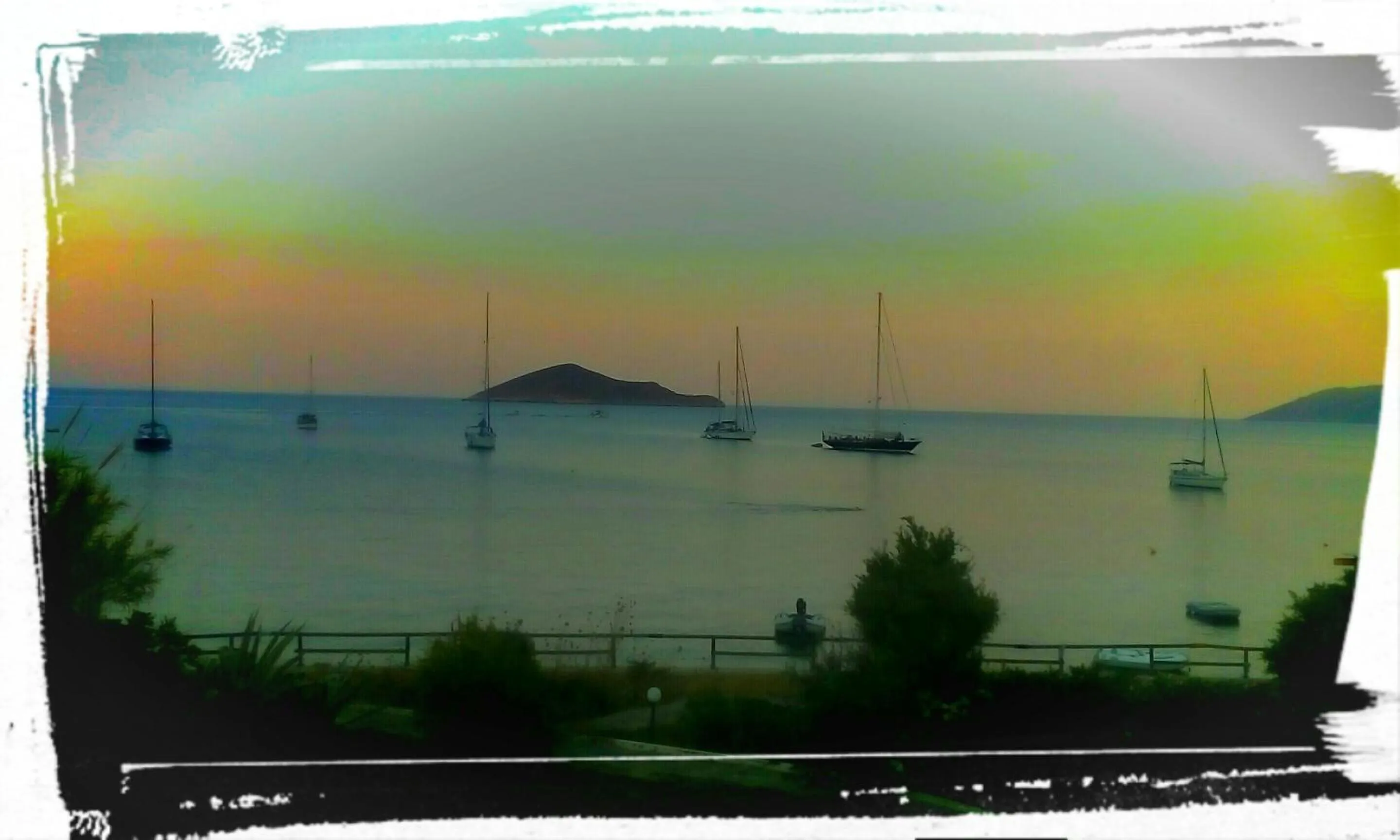 Sunset in Paradisso Studios