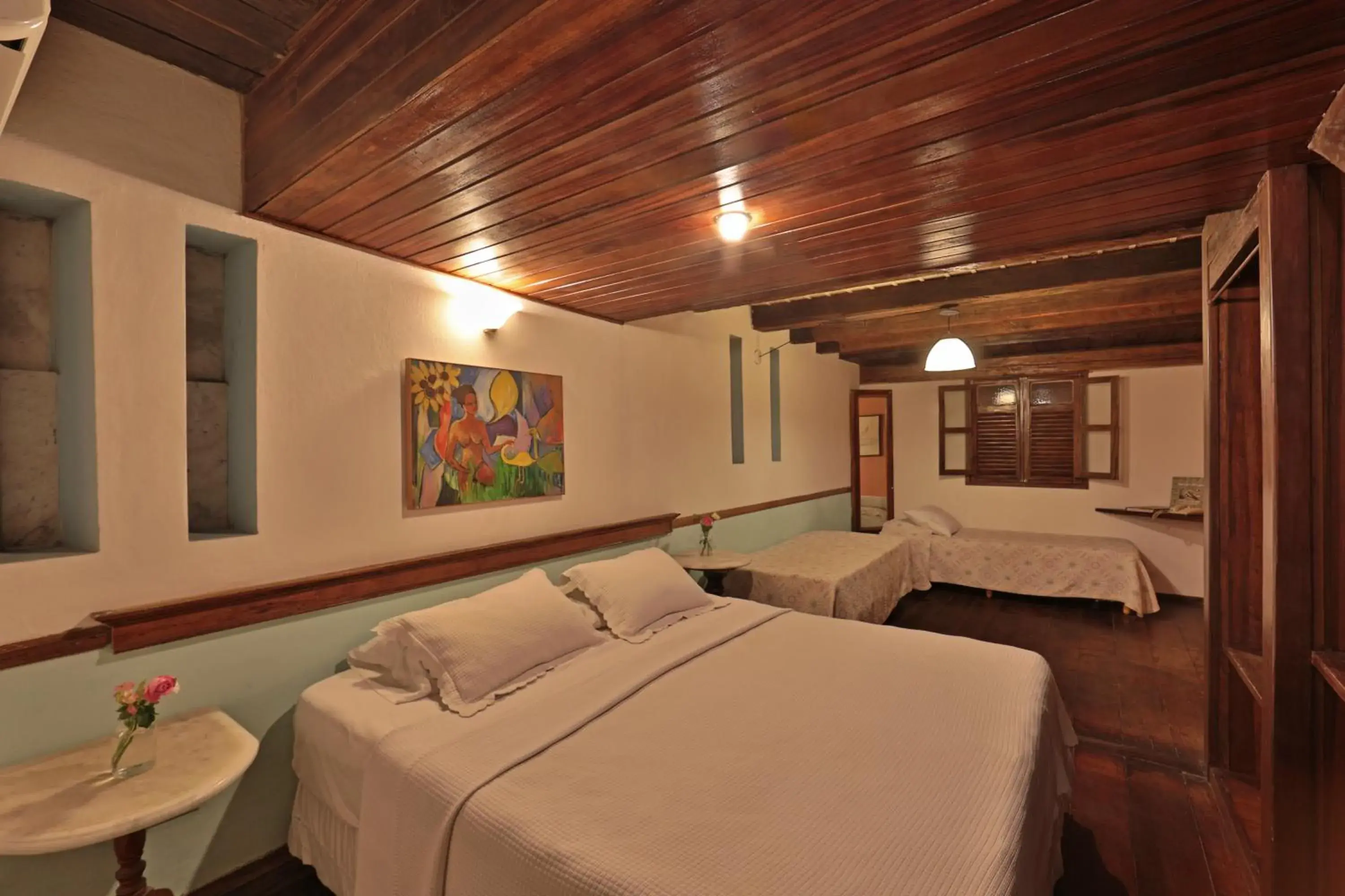 Standard Quadruple Room in Pousada do Amparo Standard Quadruple Room in Pousada do Amparo