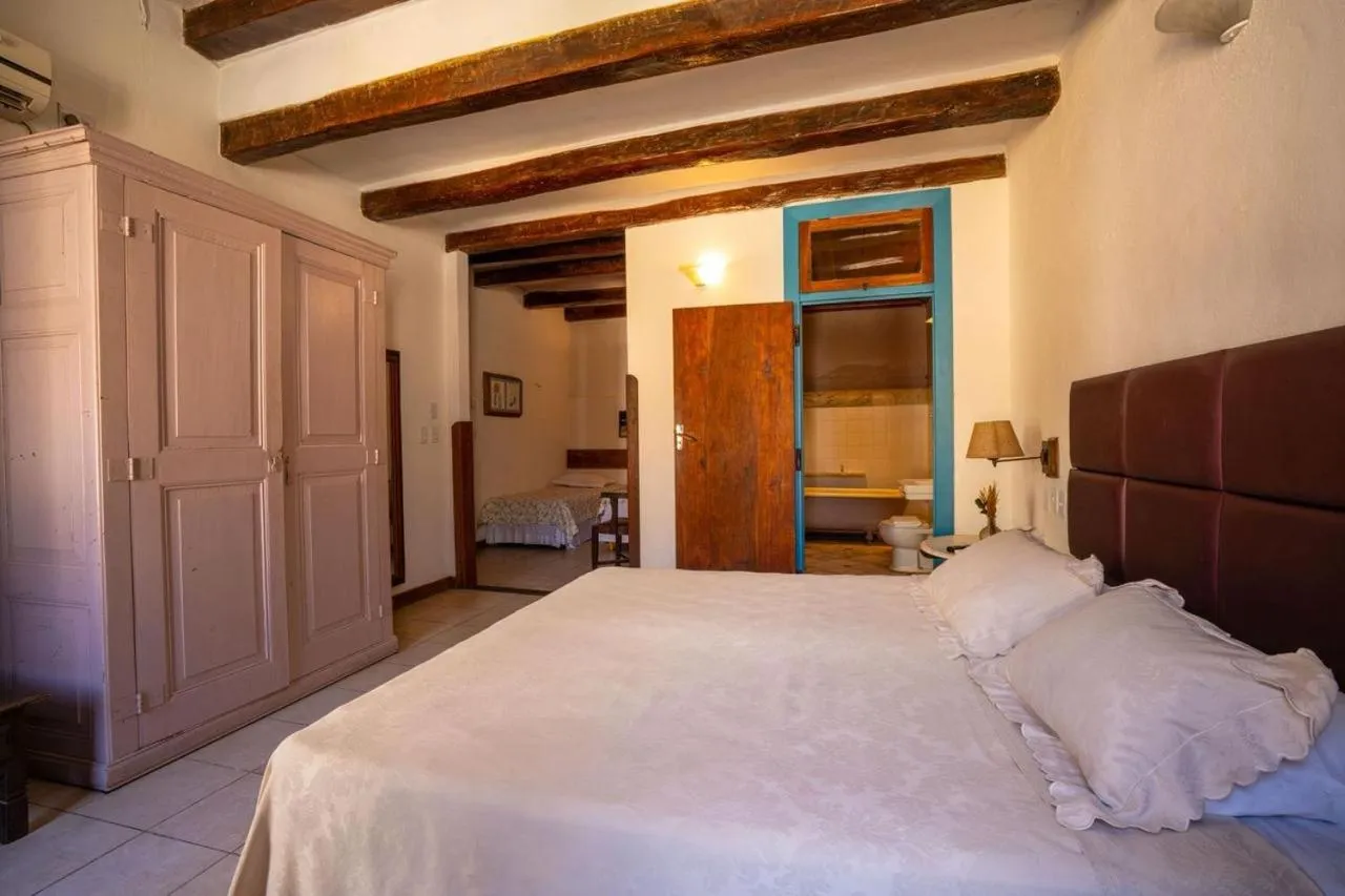 Bed in Pousada do Amparo