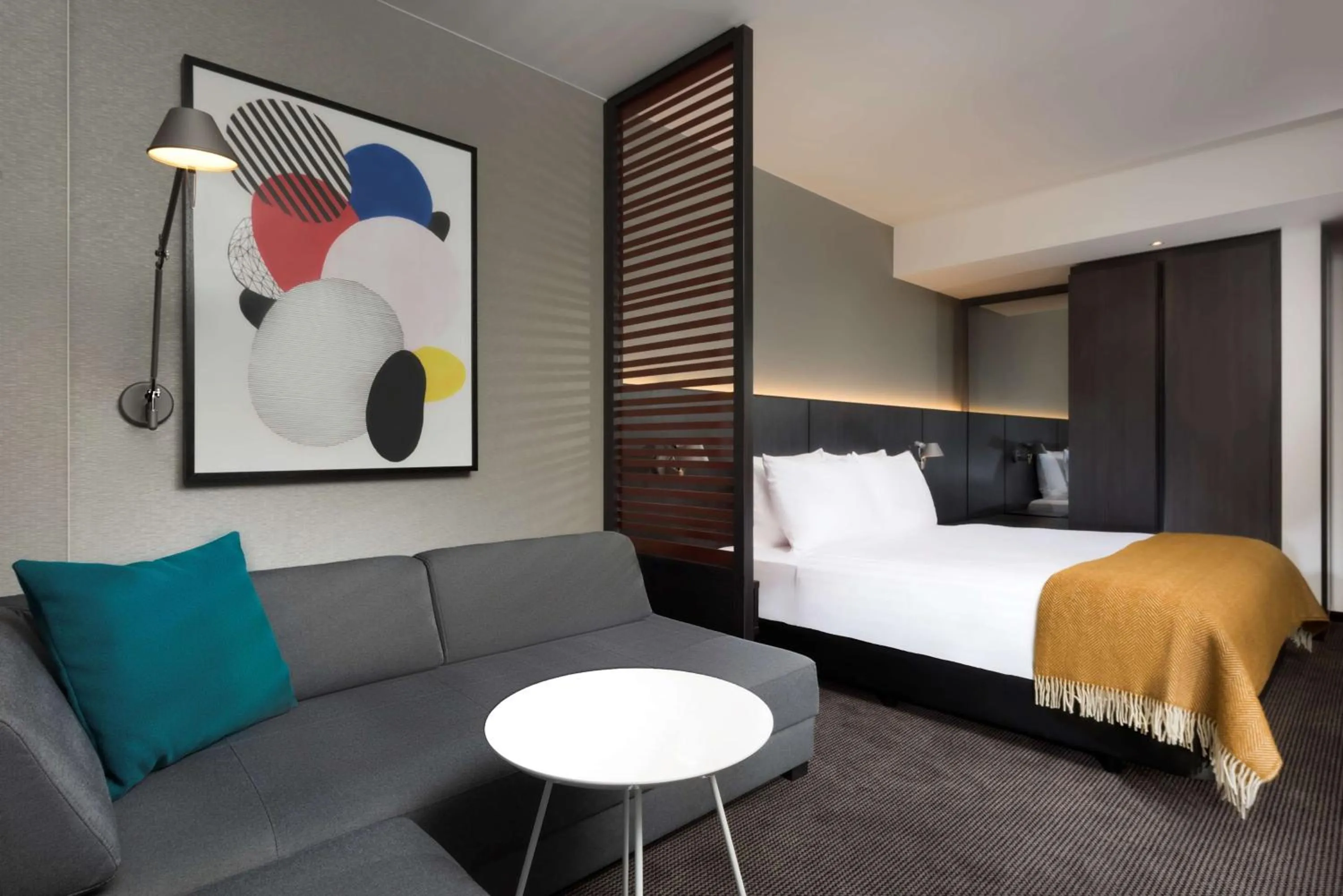 Bedroom, Bed in Adina Apartment Hotel Leipzig