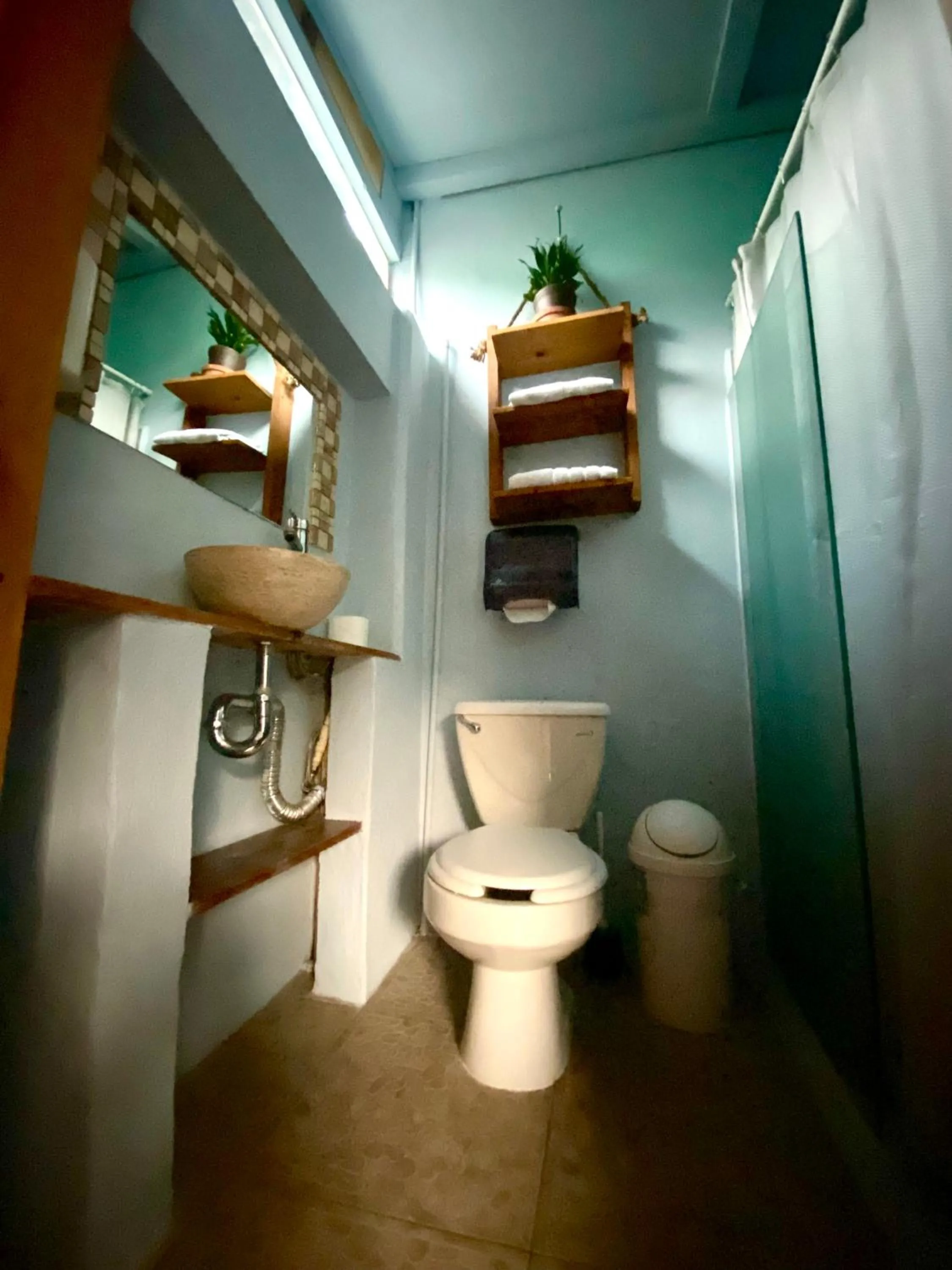 Bathroom in Posada Casa Topiltzin