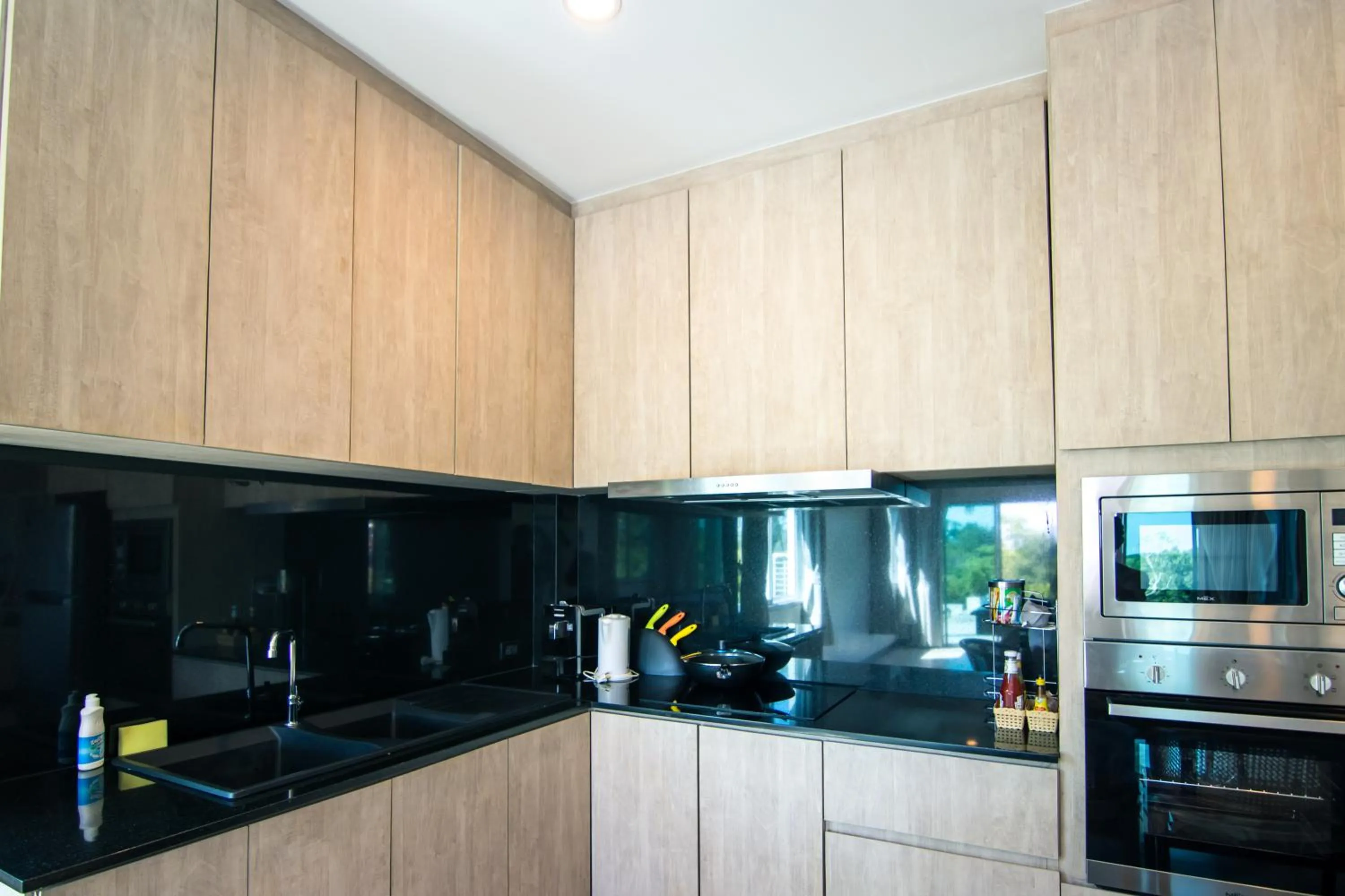 Kitchen or kitchenette in SeaRidge Hua Hin Resort & Poolvilla