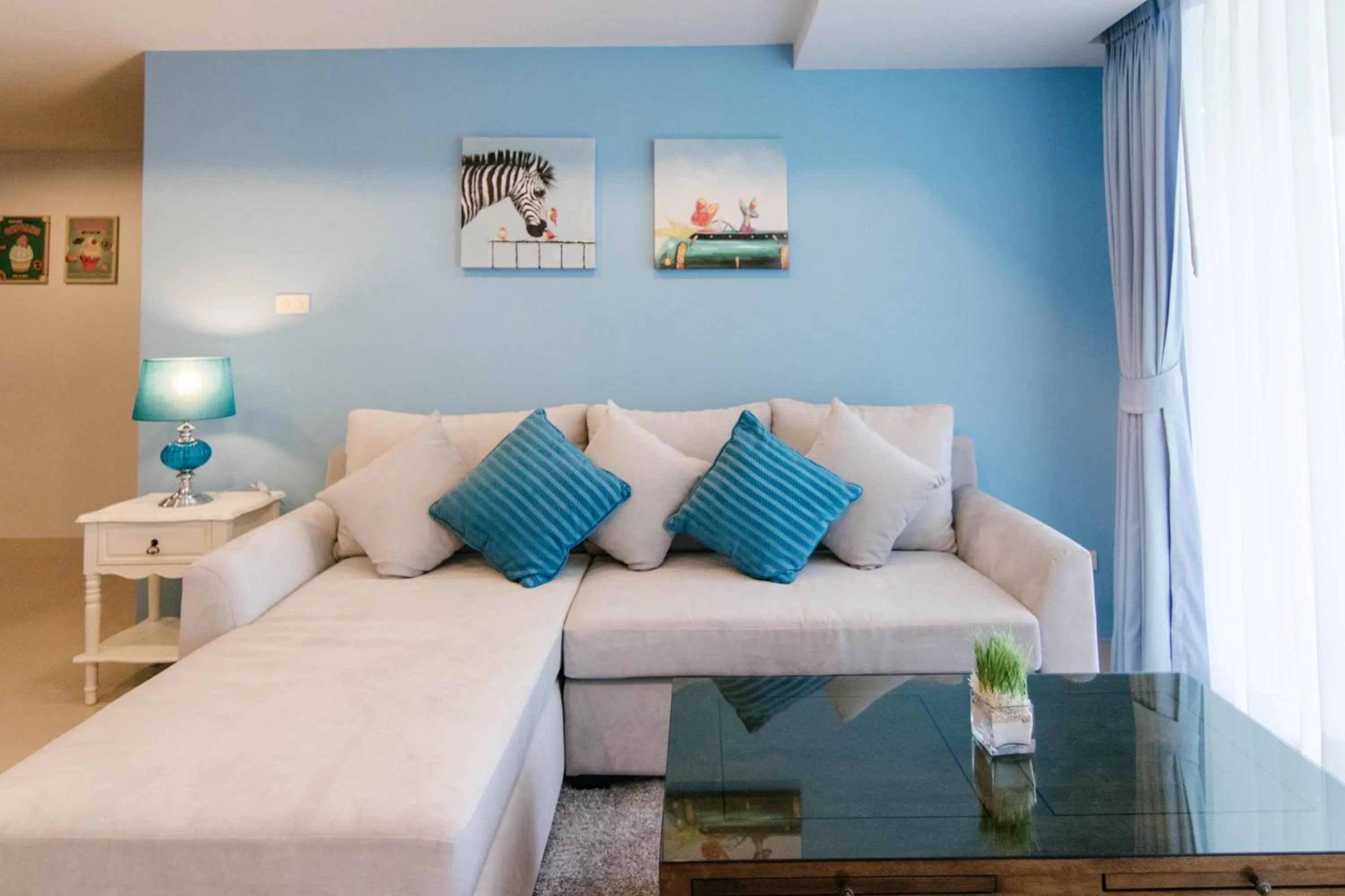 Living room in SeaRidge Hua Hin Resort & Poolvilla