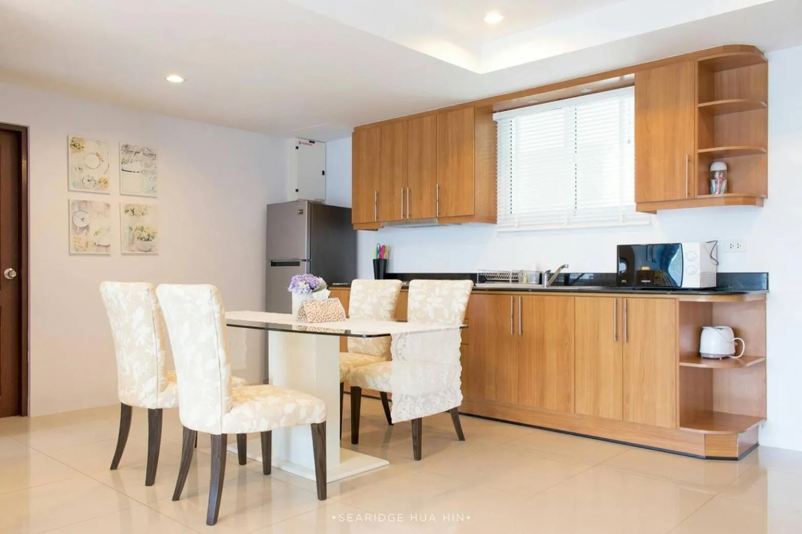 Kitchen or kitchenette in SeaRidge Hua Hin Resort & Poolvilla