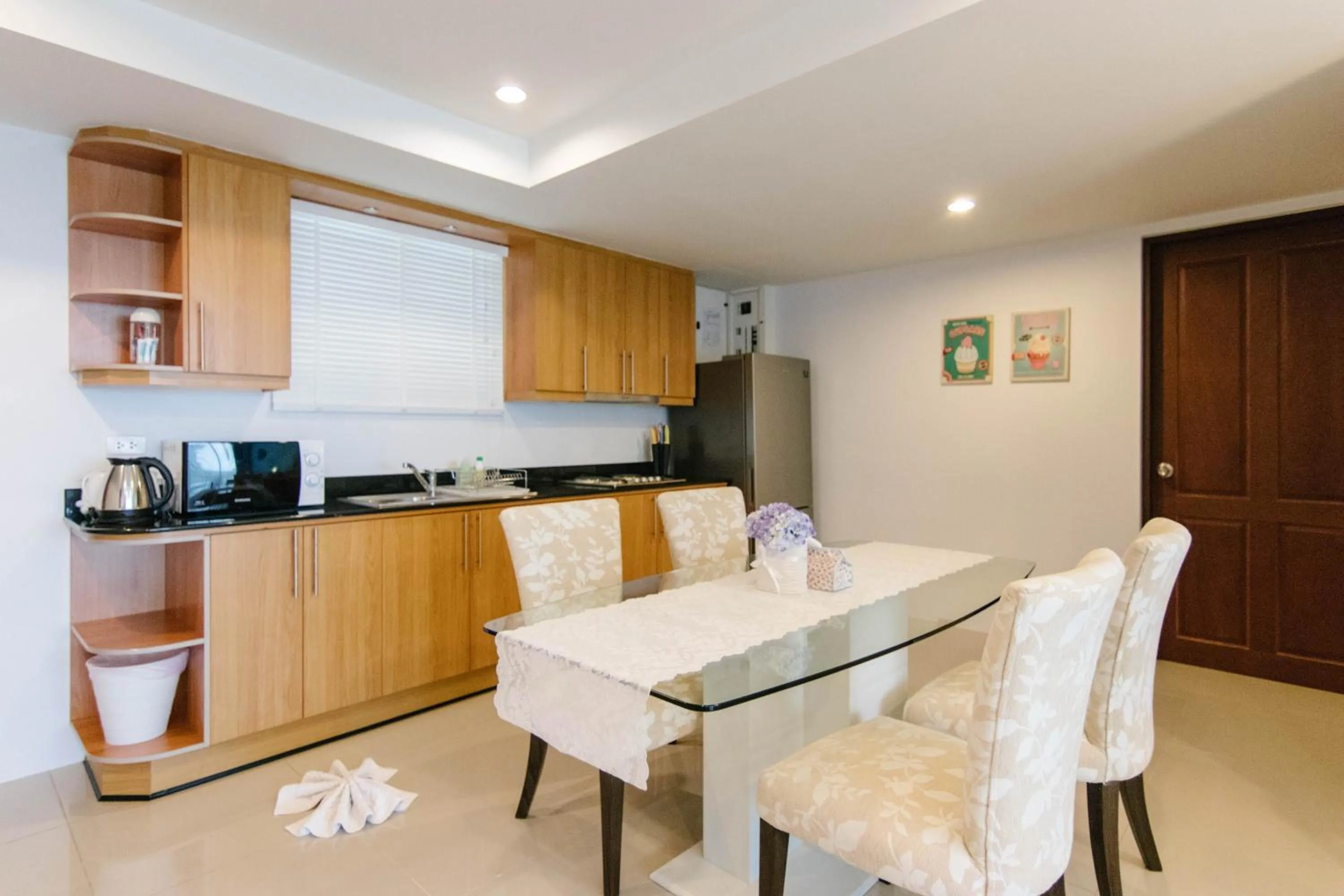 Kitchen or kitchenette in SeaRidge Hua Hin Resort & Poolvilla