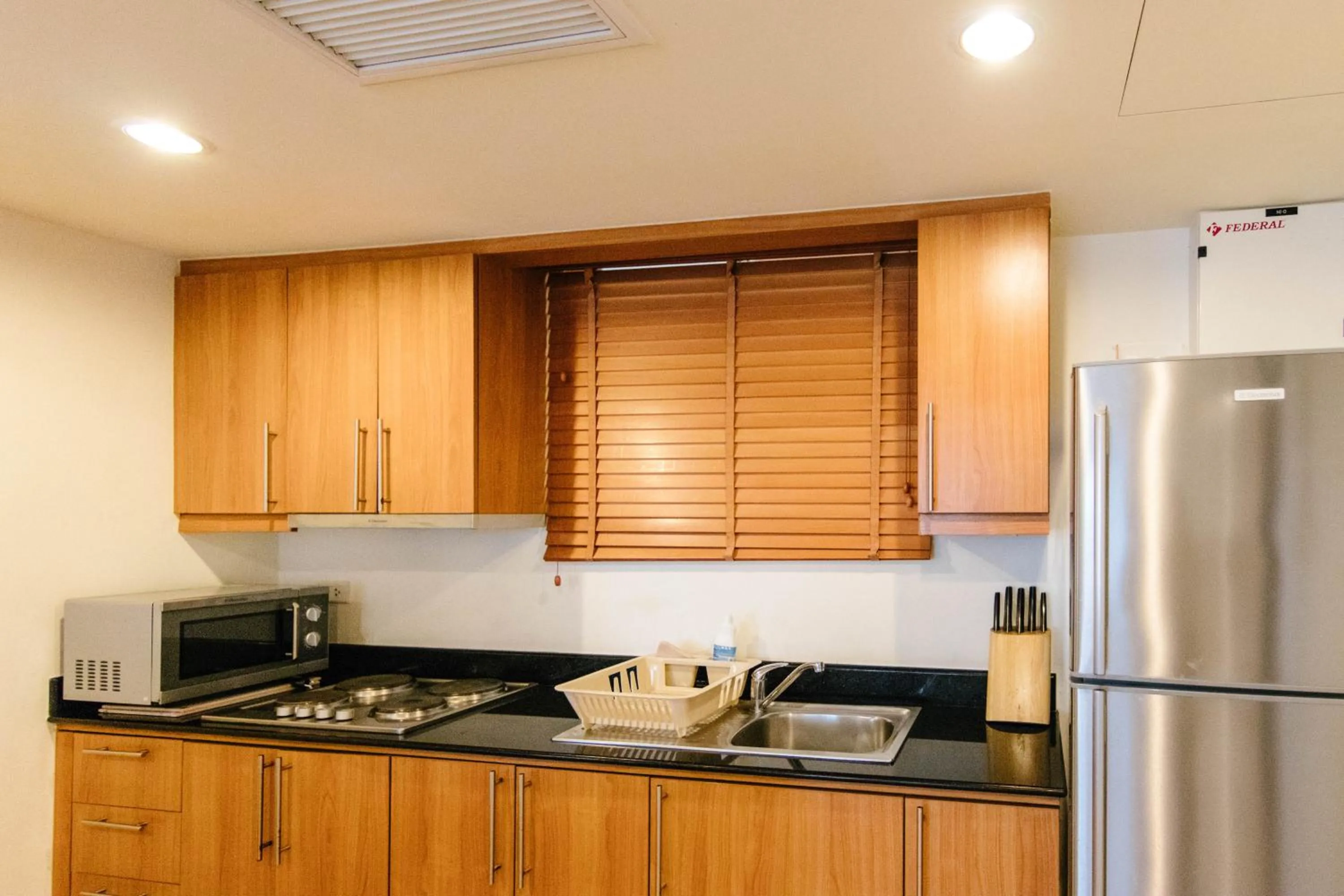 Kitchen or kitchenette in SeaRidge Hua Hin Resort & Poolvilla