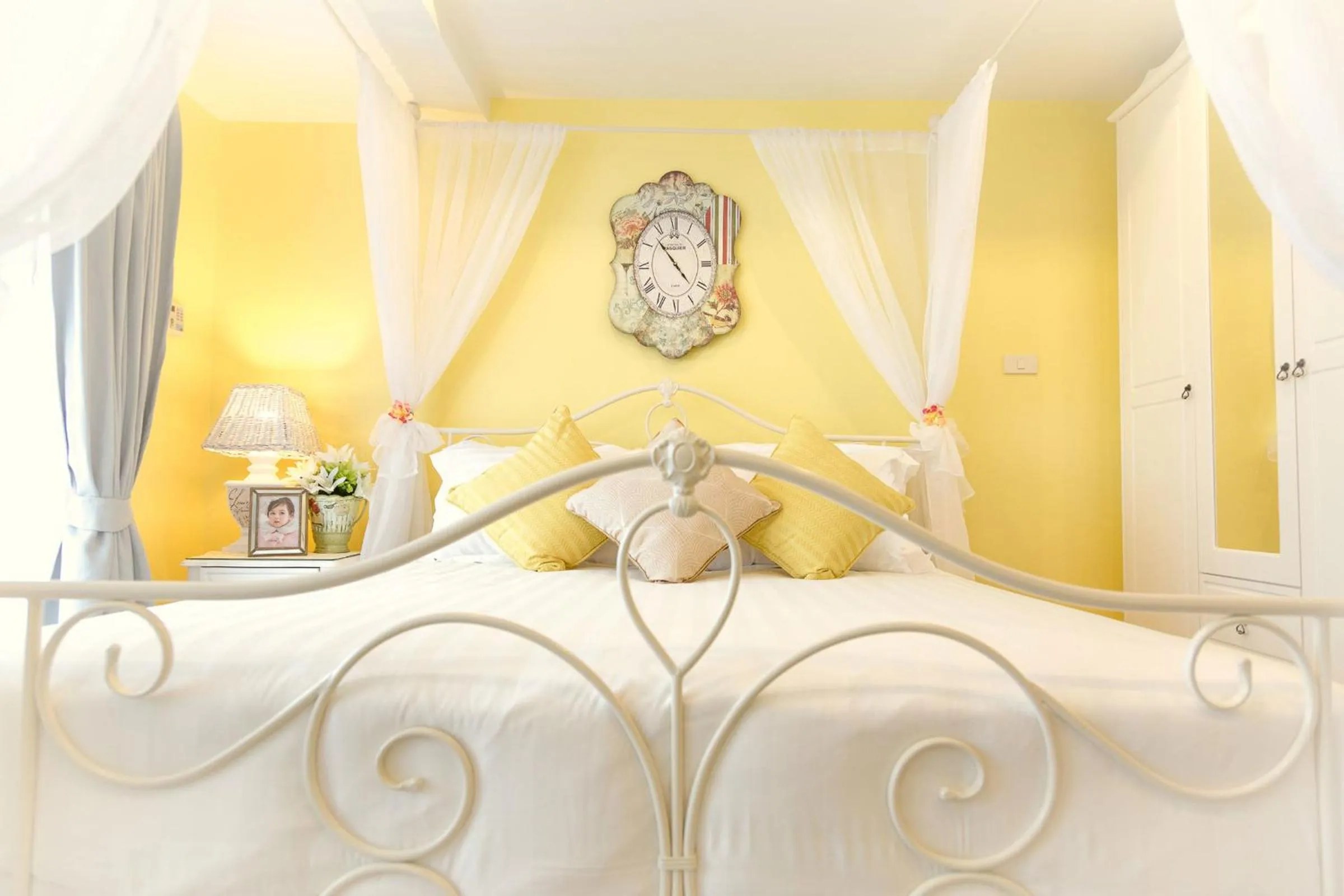Bed in SeaRidge Hua Hin Resort & Poolvilla