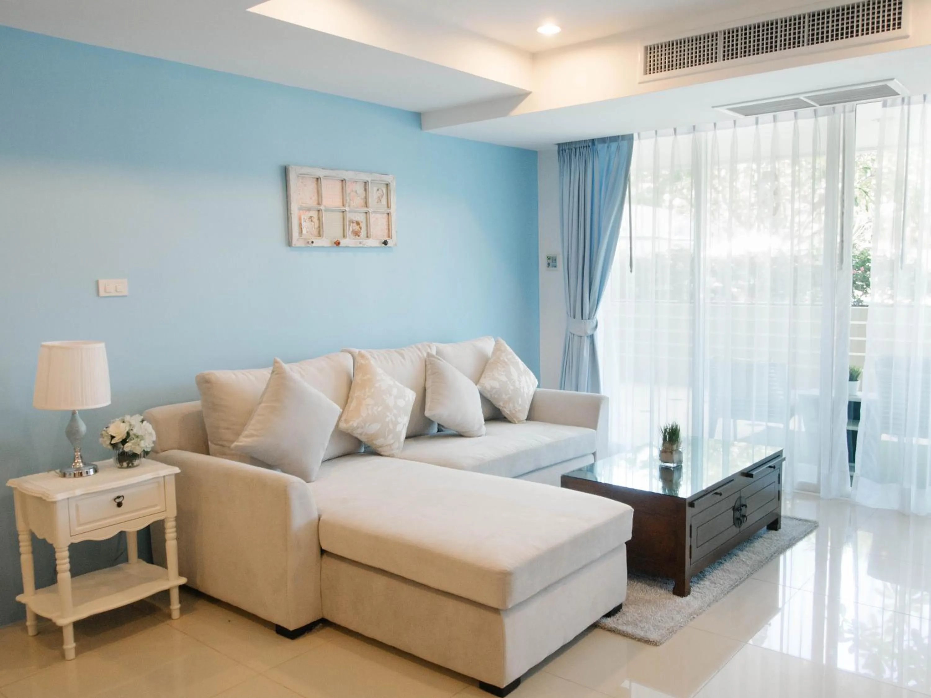 Living room in SeaRidge Hua Hin Resort & Poolvilla