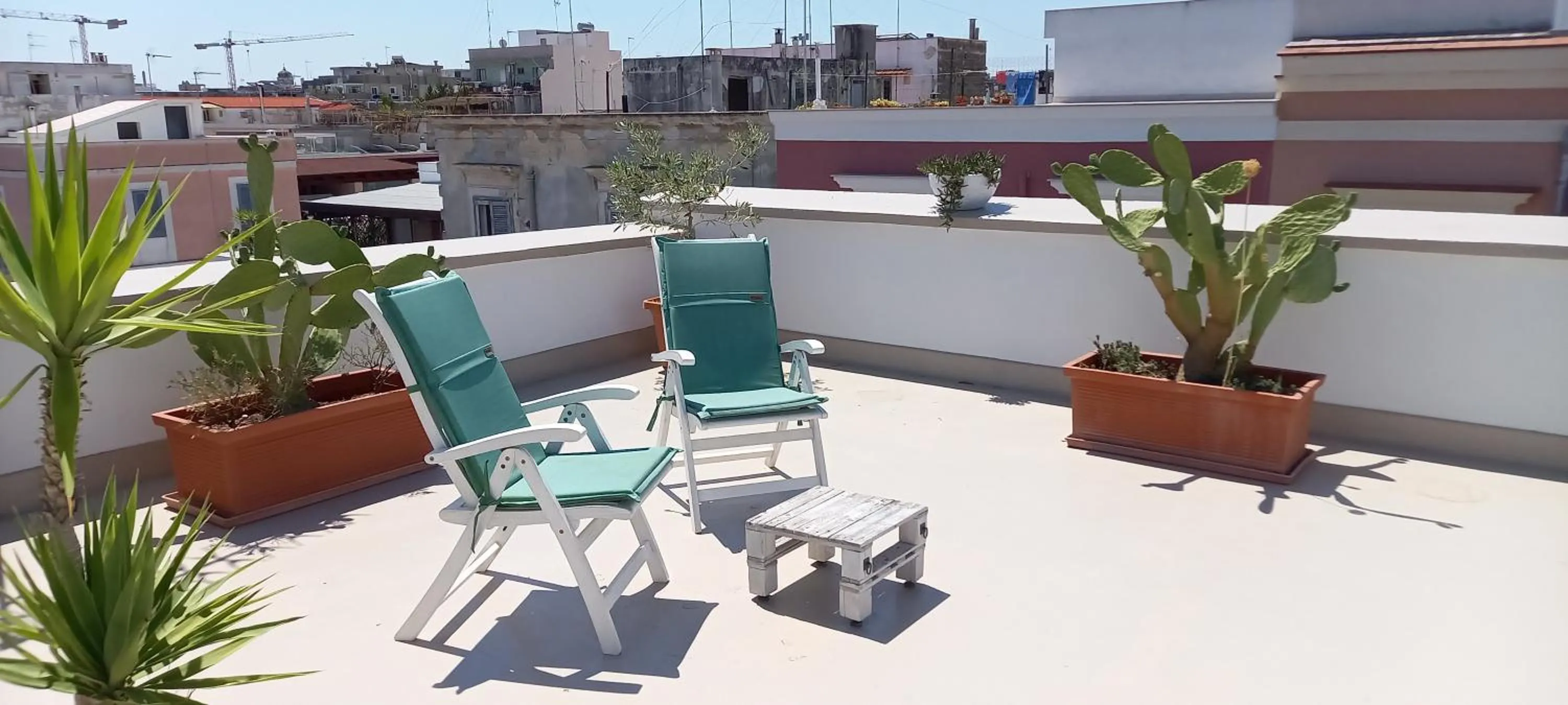 Balcony/Terrace in A DUE PASSI temporary apartment