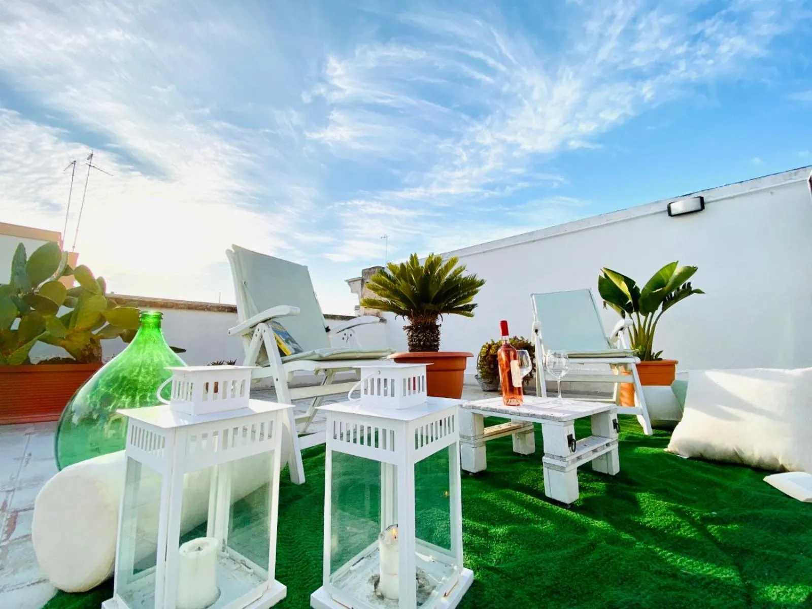 Balcony/Terrace in A DUE PASSI temporary apartment