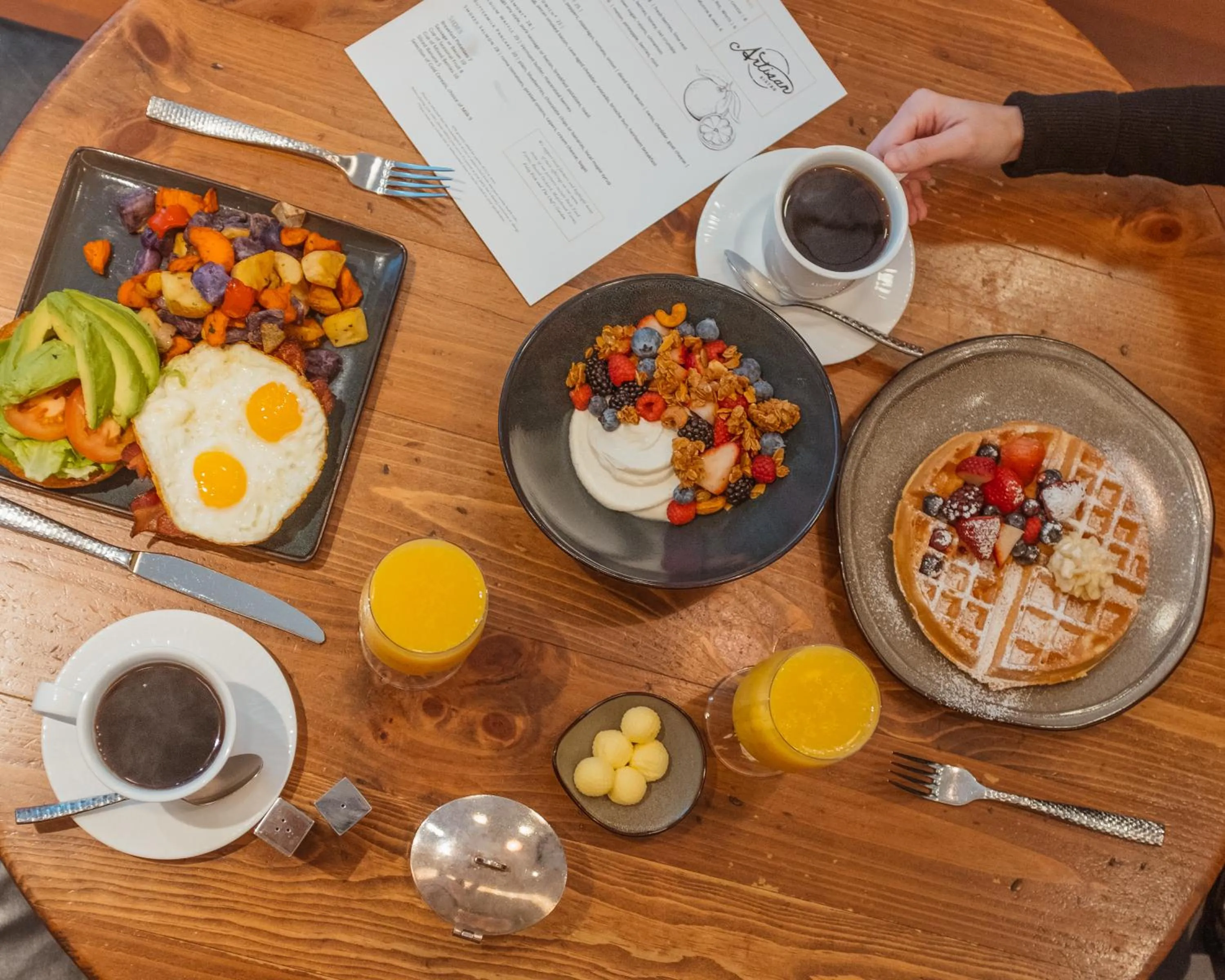 Breakfast in The Ritz-Carlton, Boston