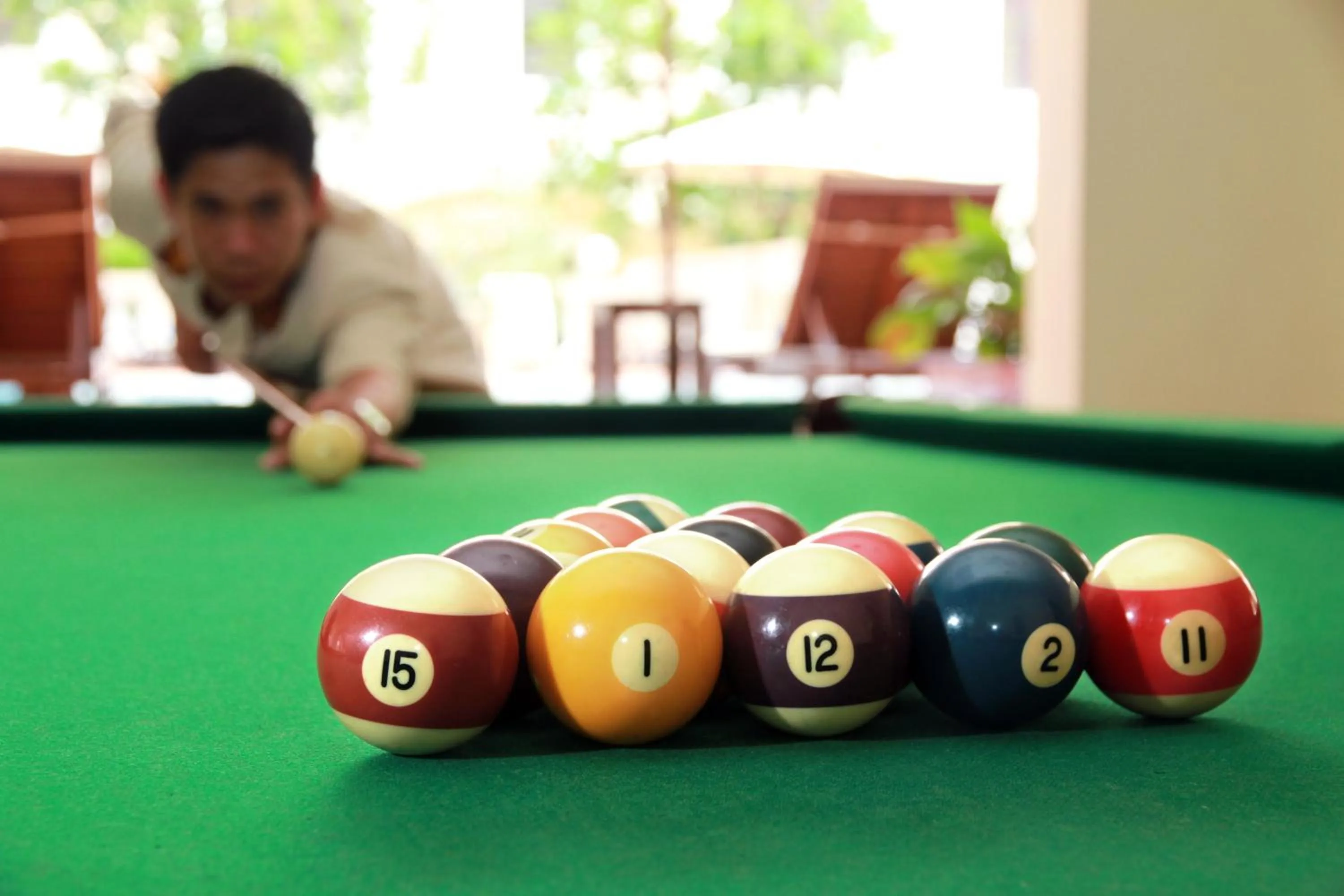 Billiard in Saigon Morin Hotel