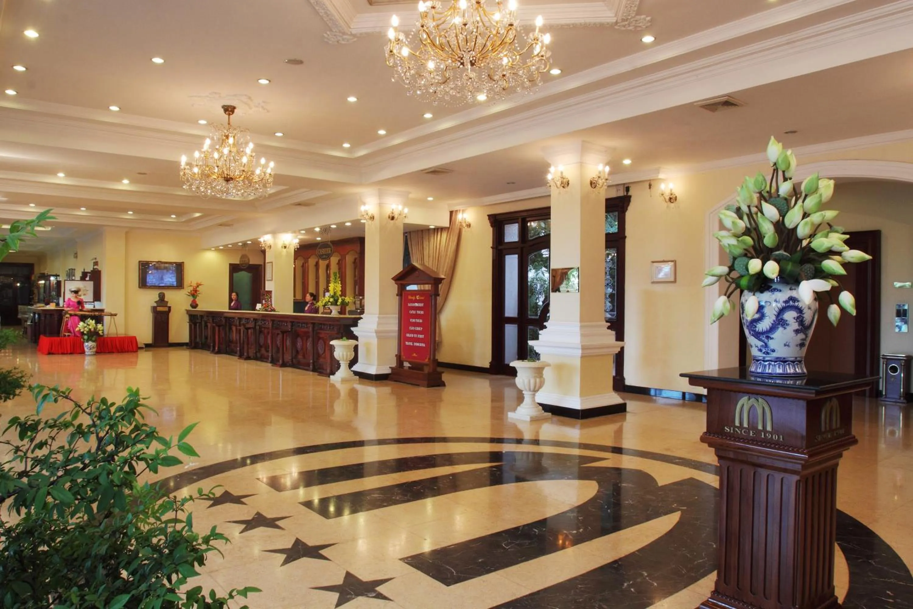 Lobby or reception in Saigon Morin Hotel