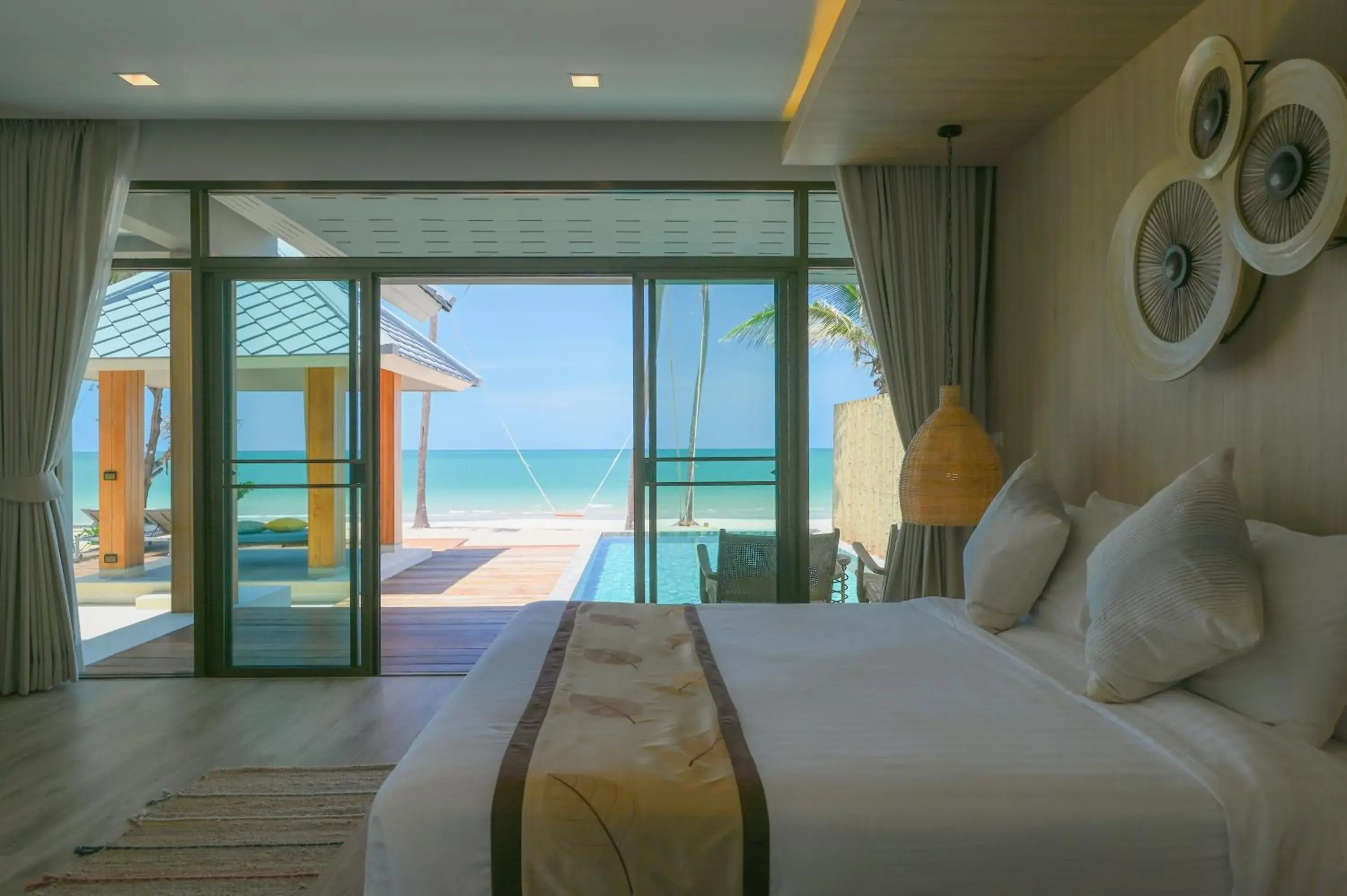 View (from property/room), Bed in Sirarun Resort View (from property/room), Bed in Sirarun Resort