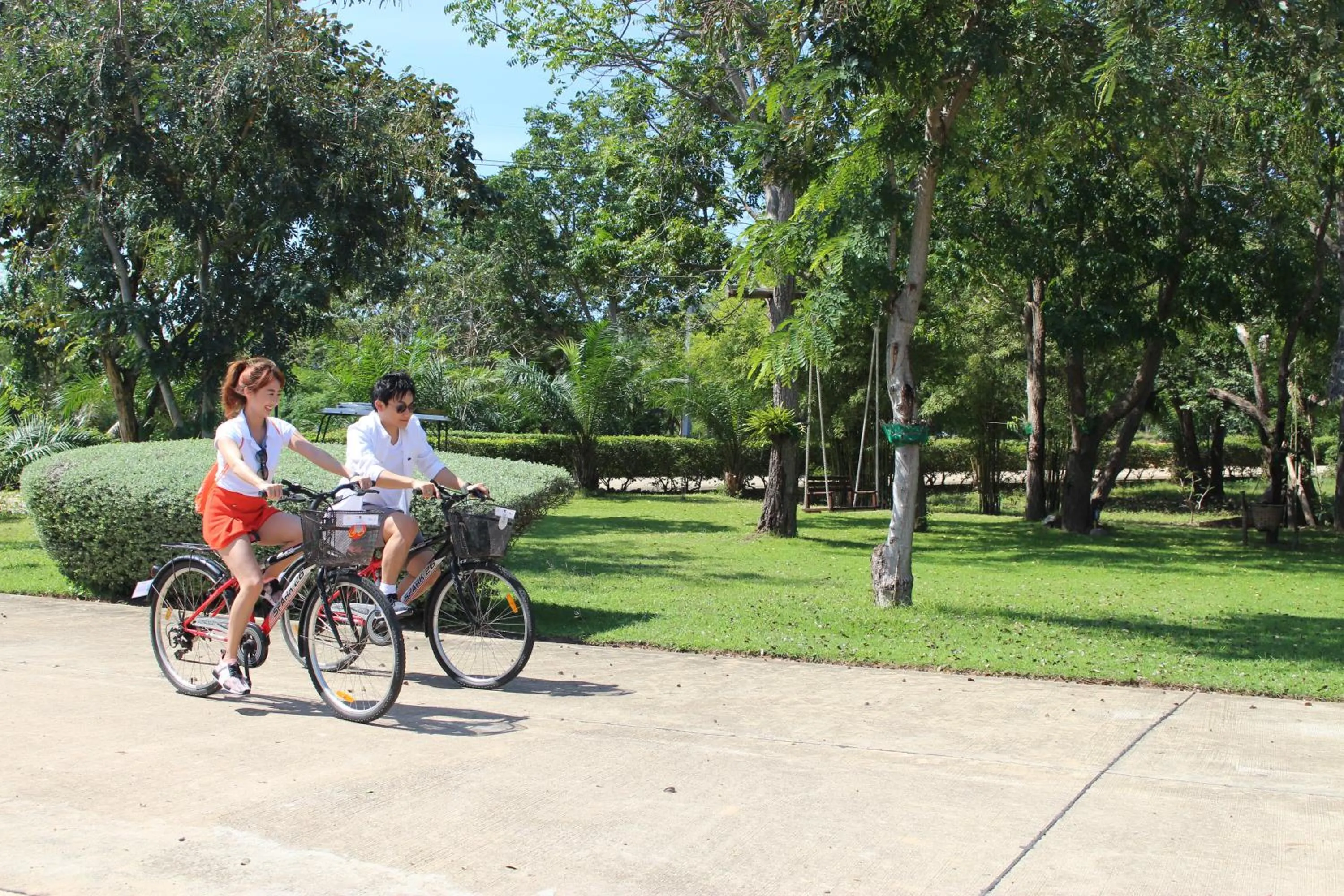Cycling in Sirarun Resort