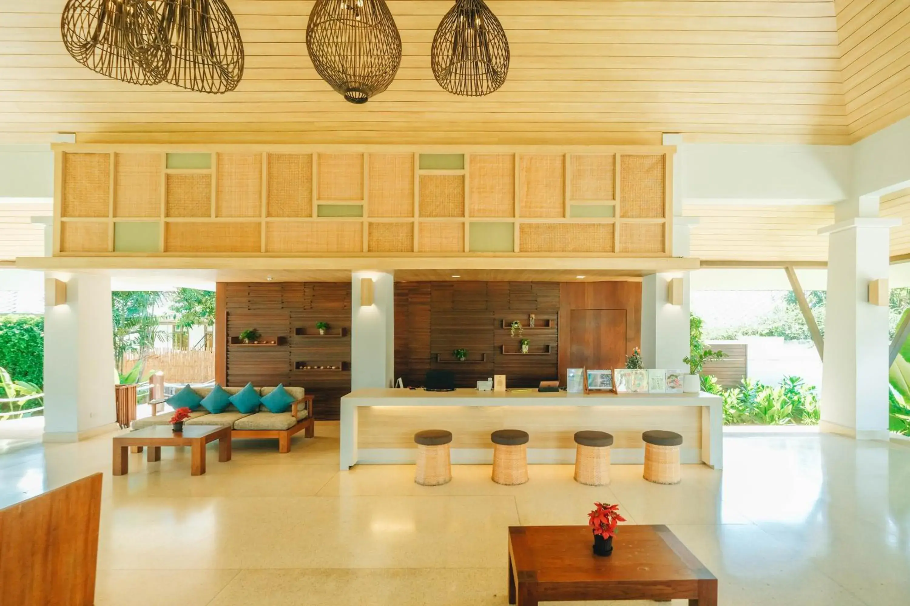 Lobby or reception in Sirarun Resort Lobby or reception in Sirarun Resort