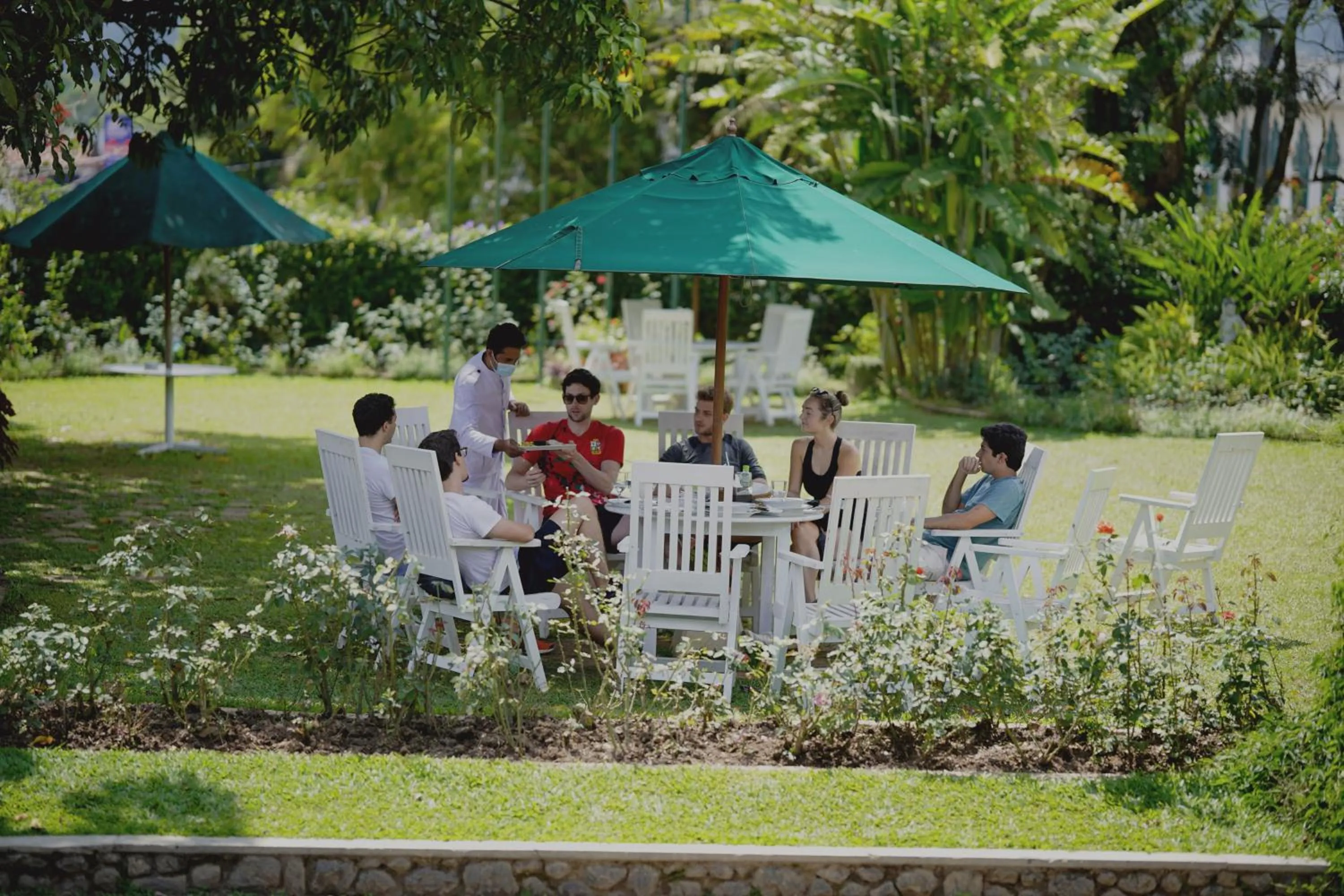 Garden in Bandarawela Hotel