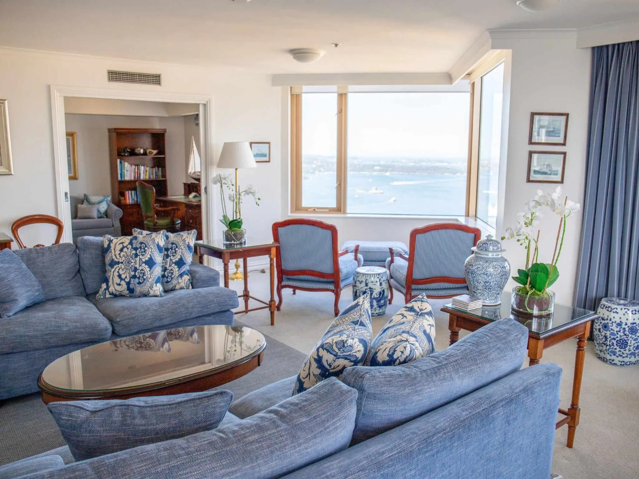 Living room in The Sebel Quay West Suites Sydney