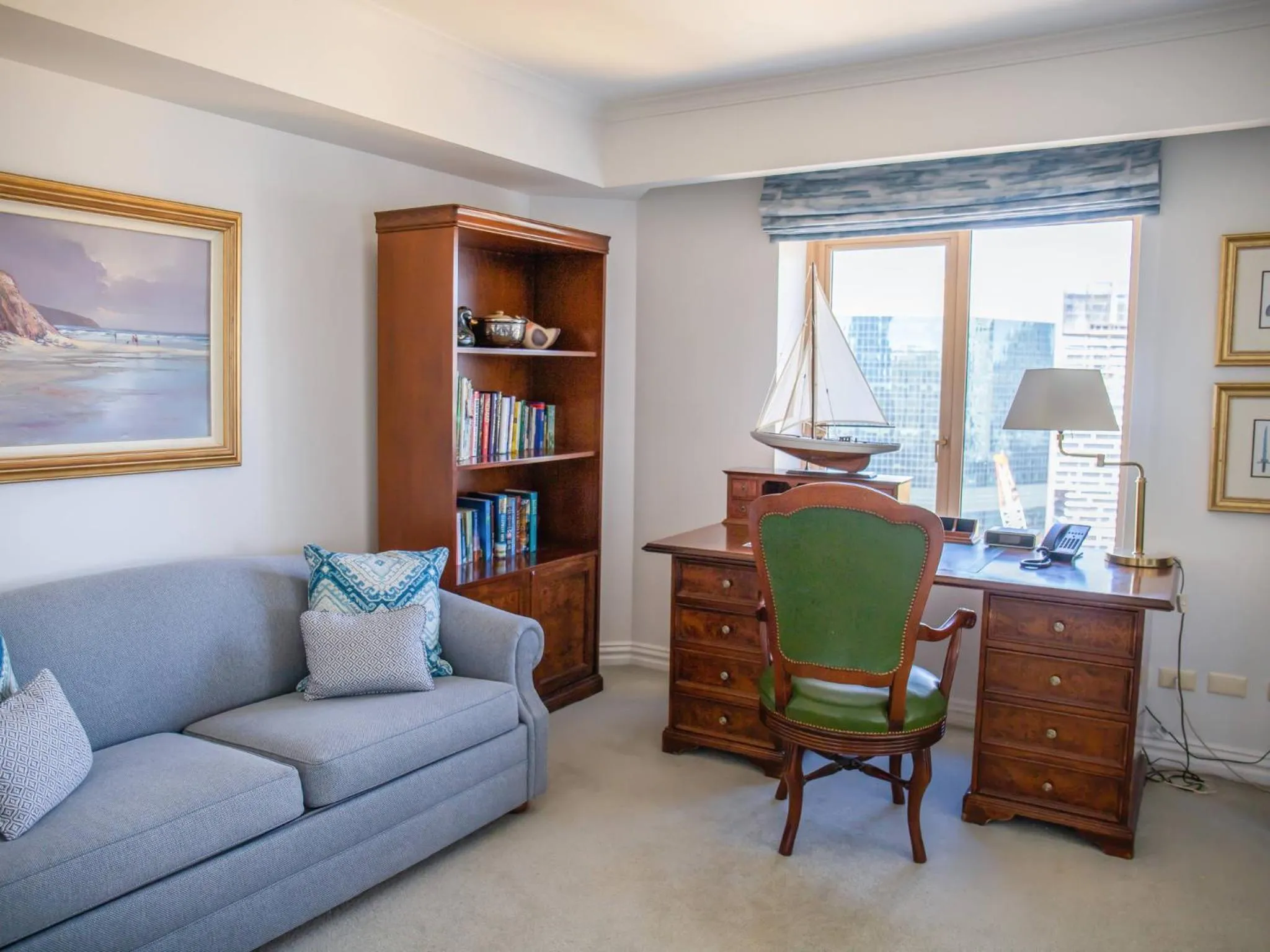Seating area in The Sebel Quay West Suites Sydney