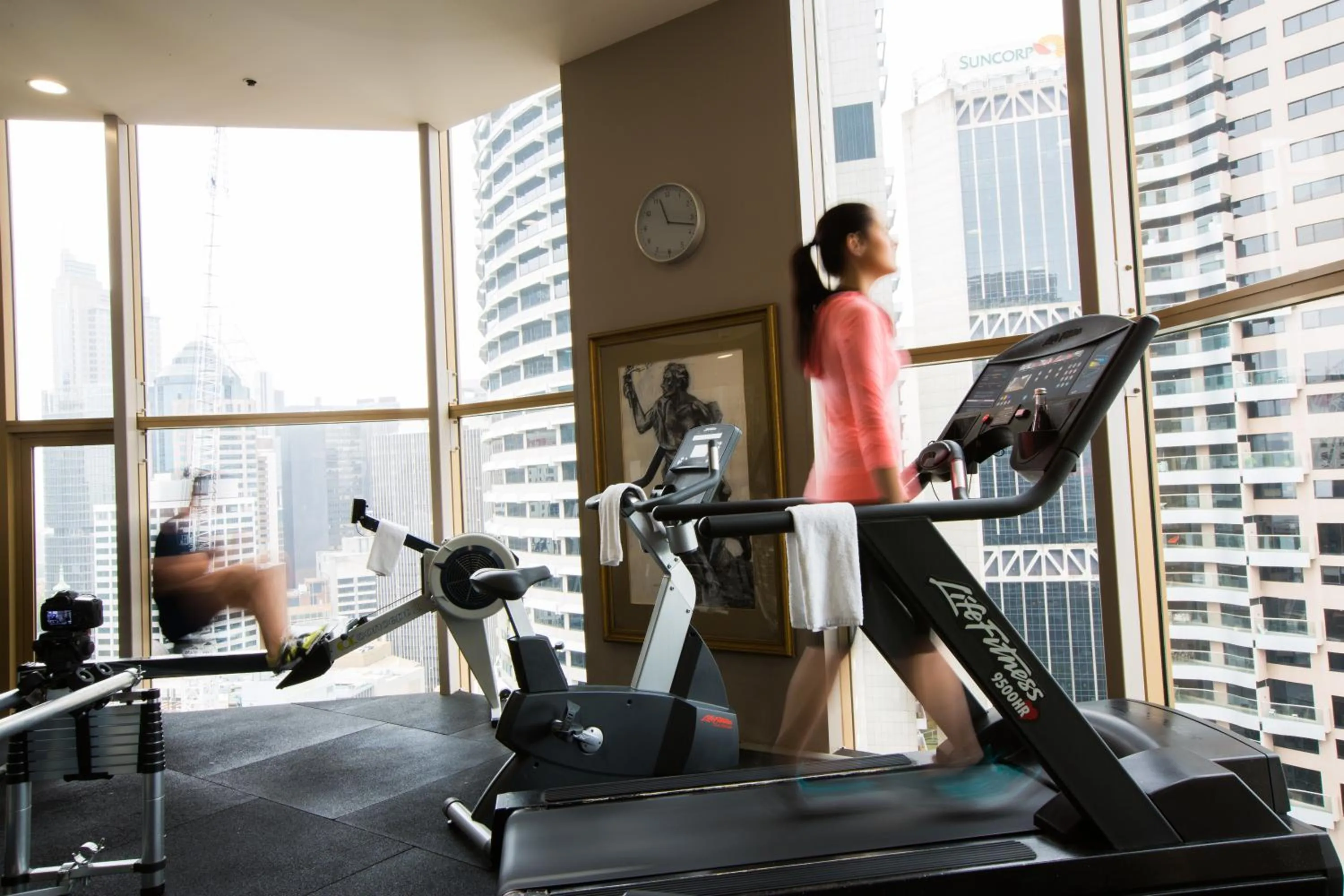 Fitness centre/facilities in The Sebel Quay West Suites Sydney