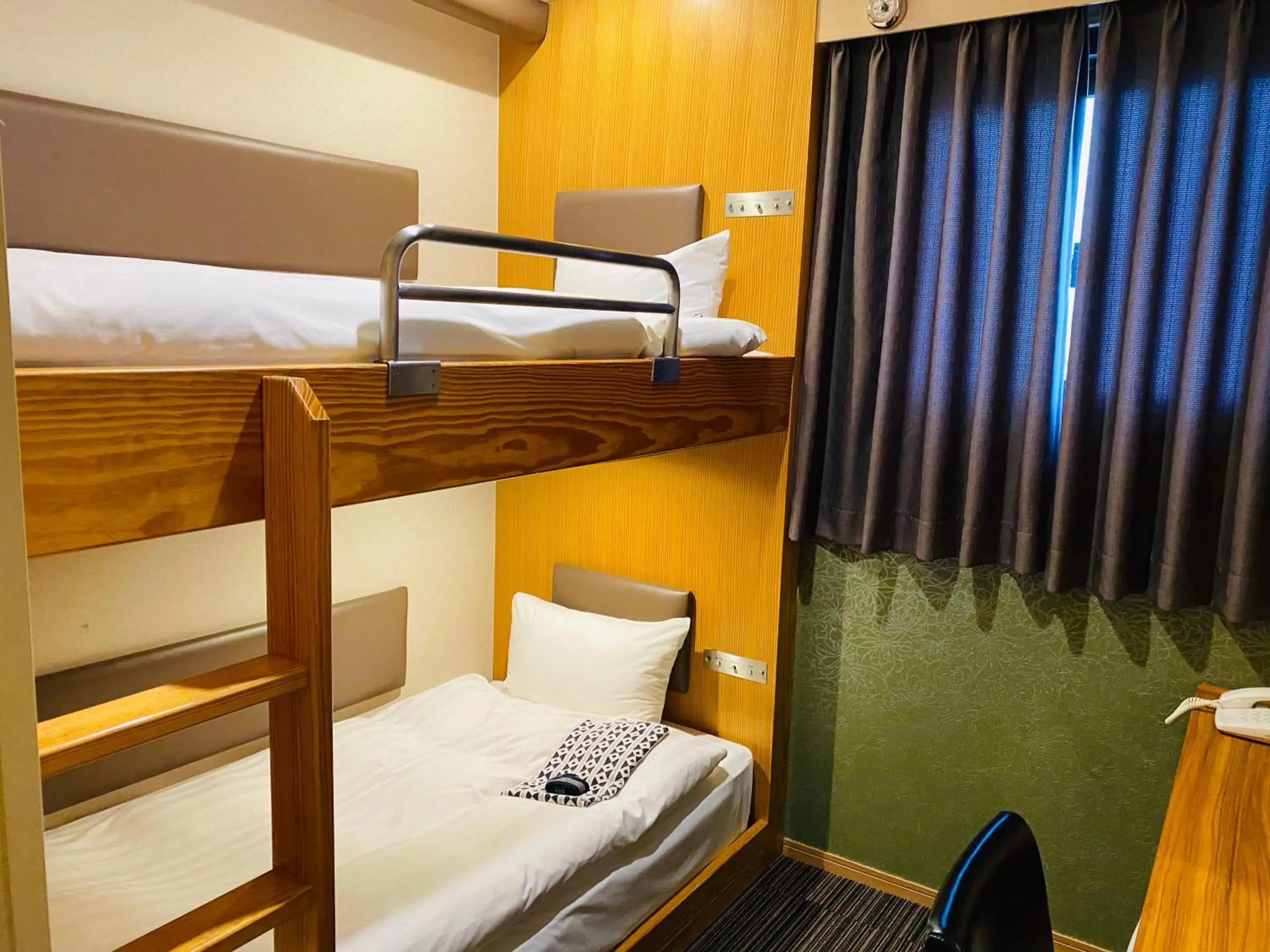 bunk bed, Bed in Ueno Touganeya Hotel bunk bed, Bed in Ueno Touganeya Hotel