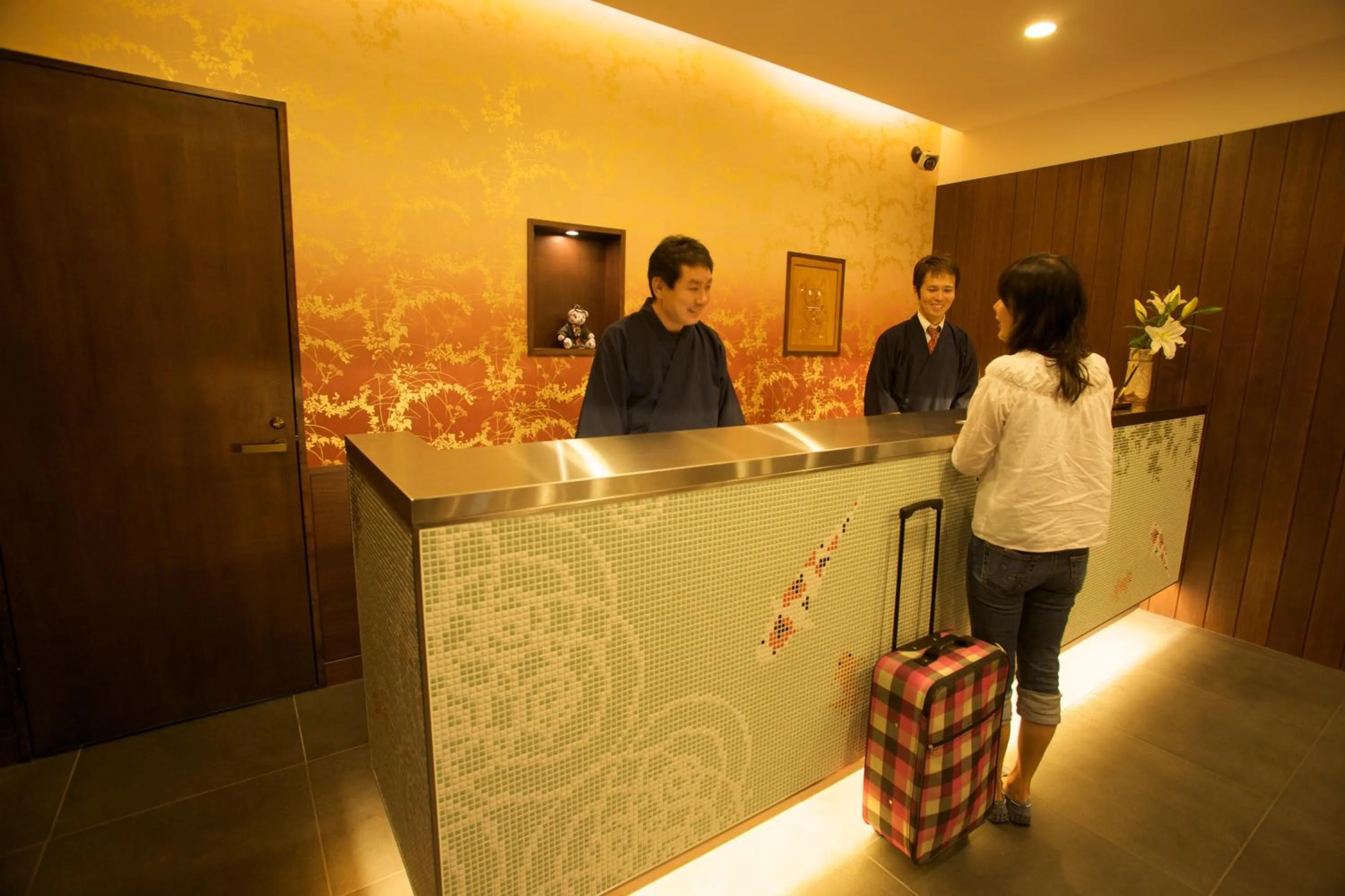 Staff in Ueno Touganeya Hotel
