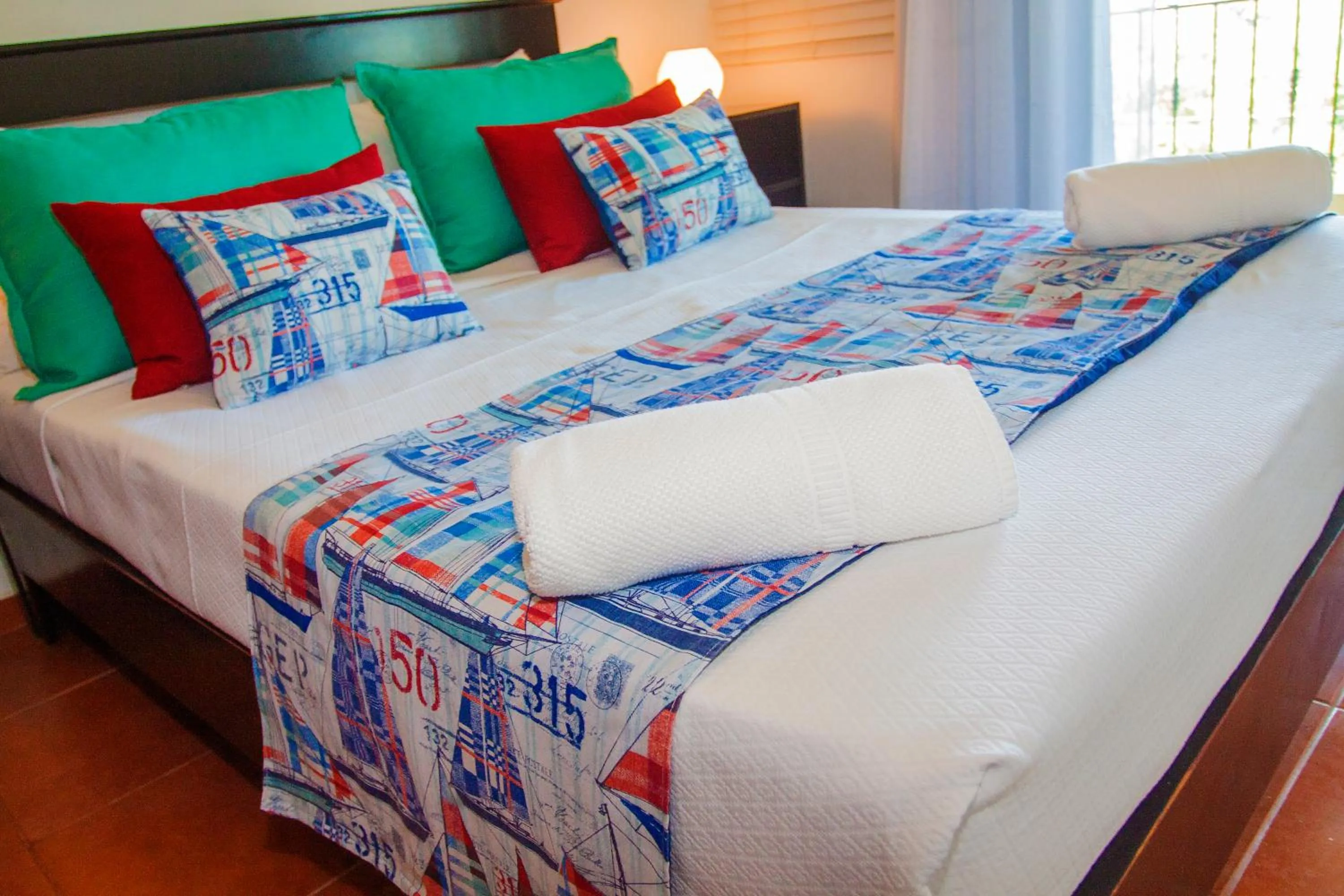 Bed in Cocotal Bavaro Apartments