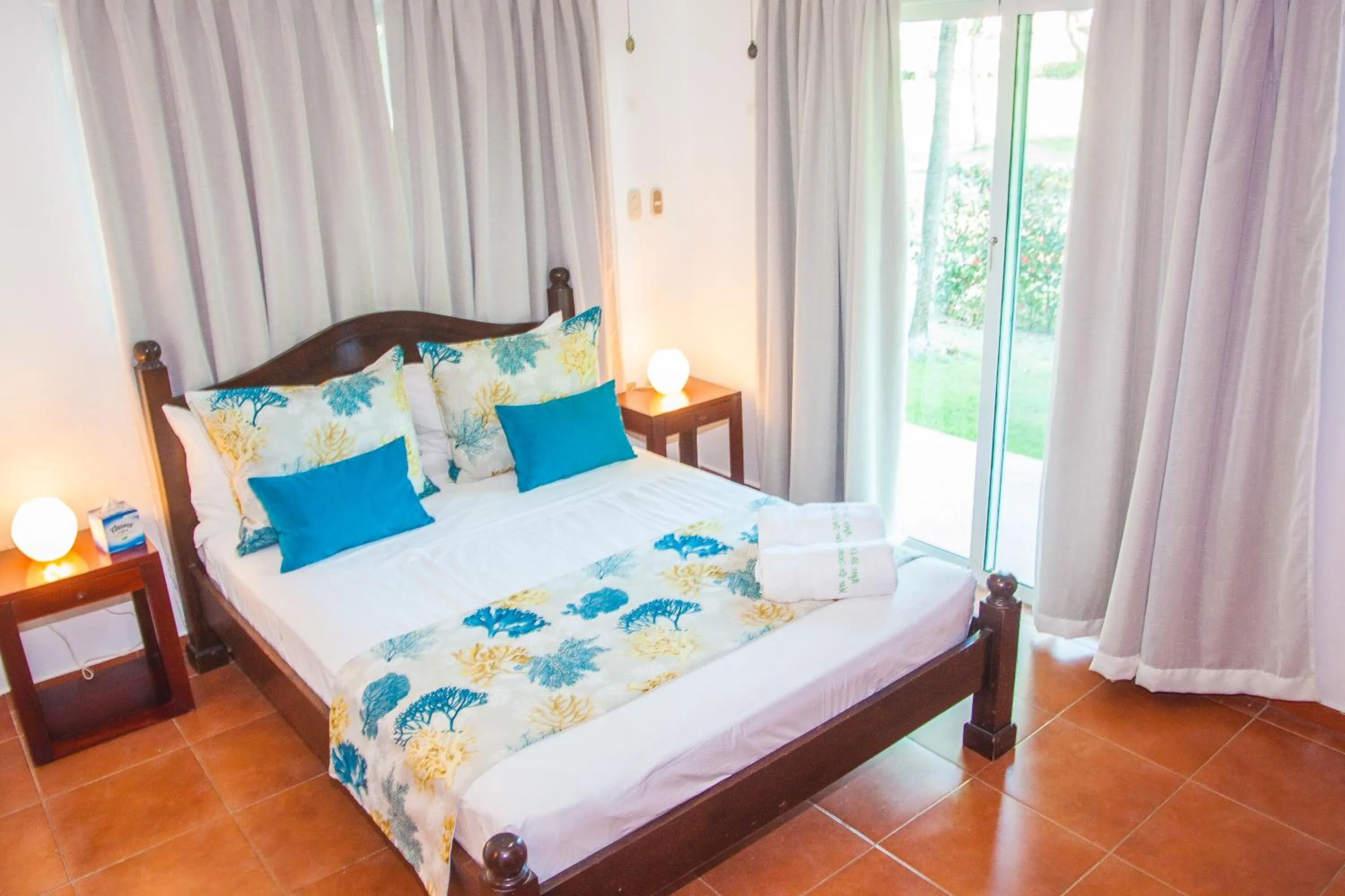 Bed in Cocotal Bavaro Apartments
